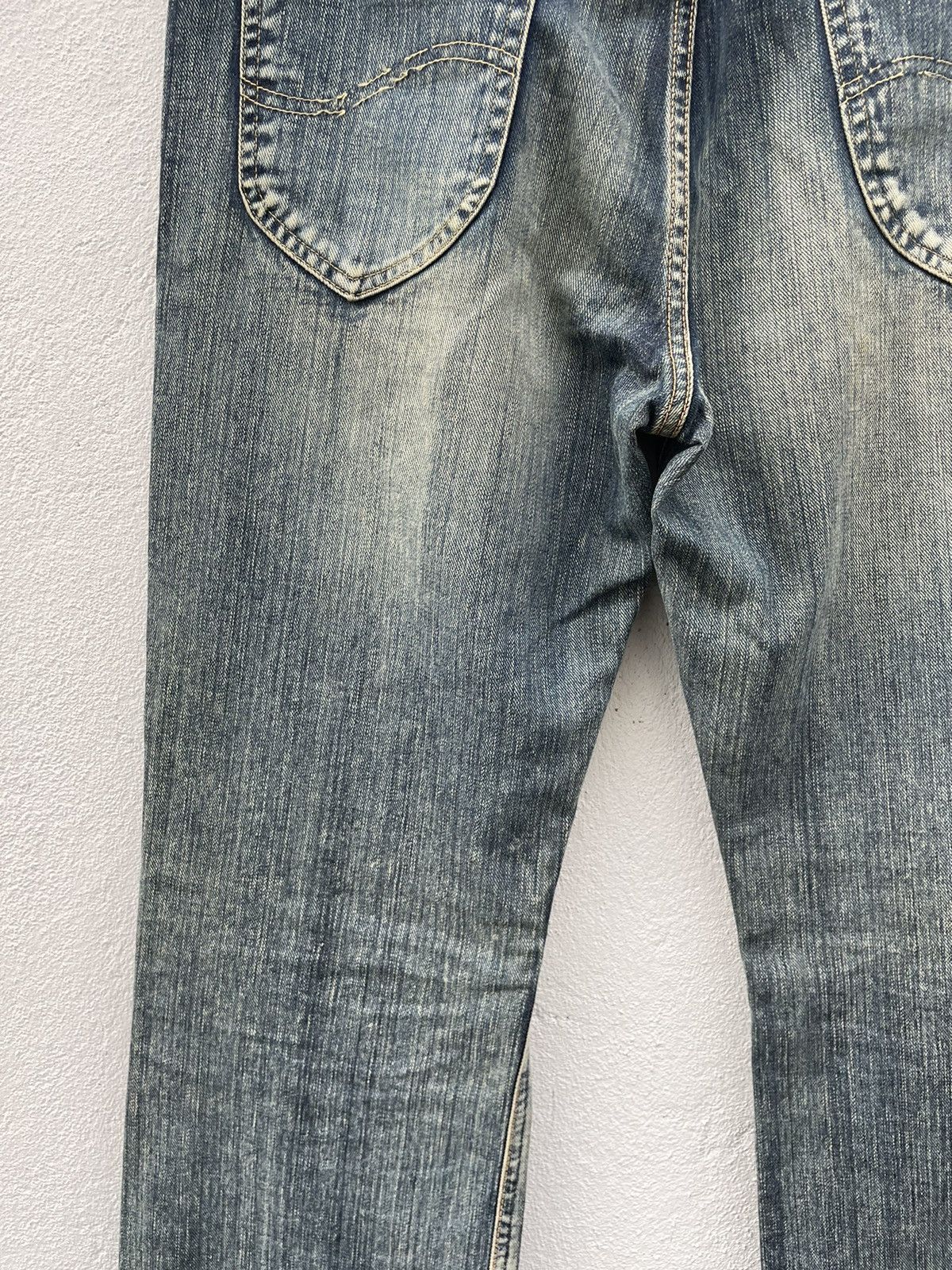 Lee Vintage Y2K Lee Rider Flare Denim Jeans Size US 35 - 14 Thumbnail