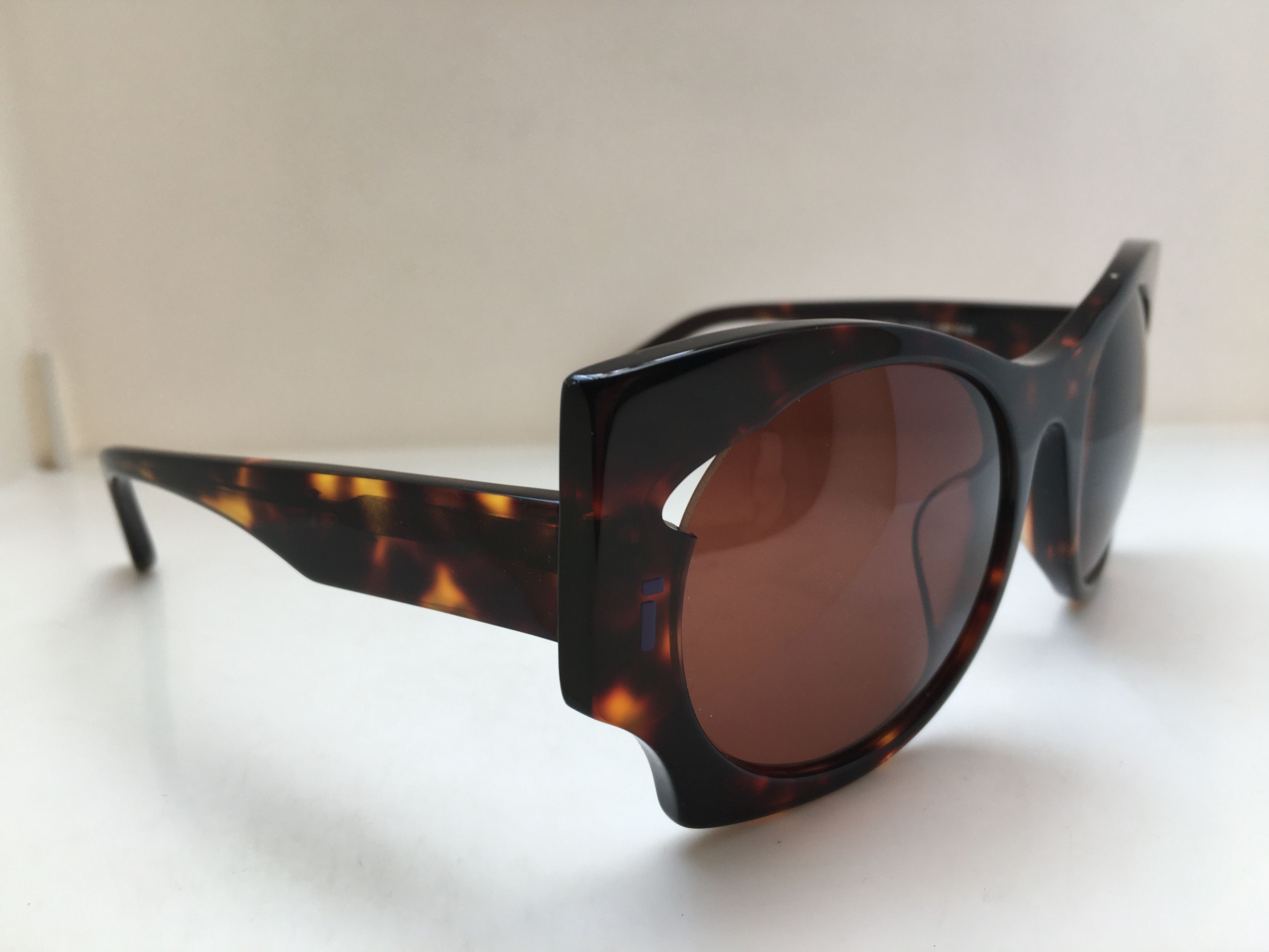 Other Handmade Acetate RUNWAY SHOW Cateye tortoise Sunglasses Size ONE SIZE - 2 Thumbnail