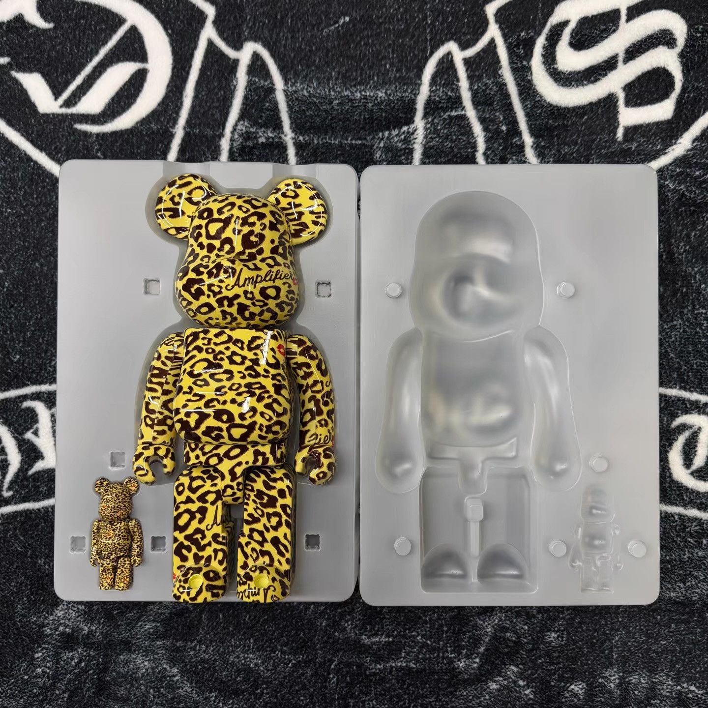 Medicom Toy BE@RBRICK Leopard Print 400% Q10 Size ONE SIZE - 2 Thumbnail