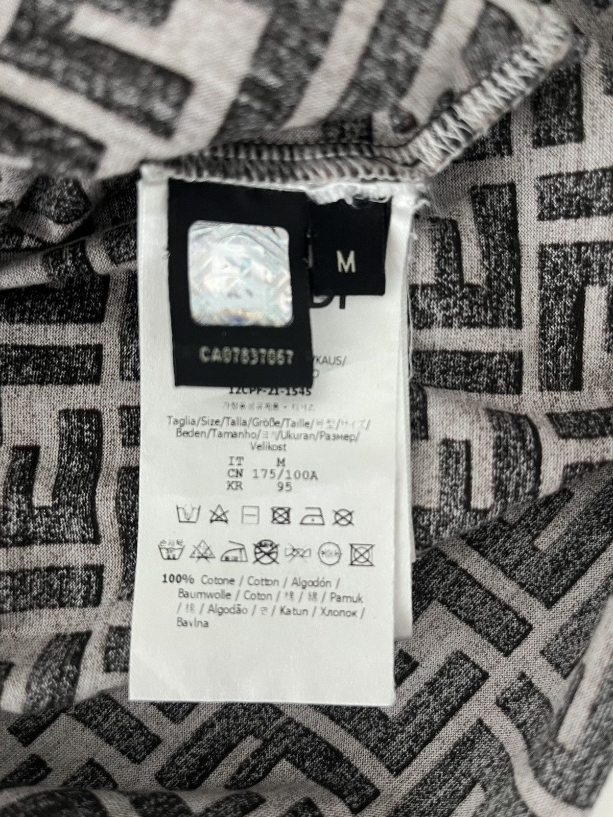 Fendi Fendi rehire FF logo printed Size US M / EU 48-50 / 2 - 4 Thumbnail