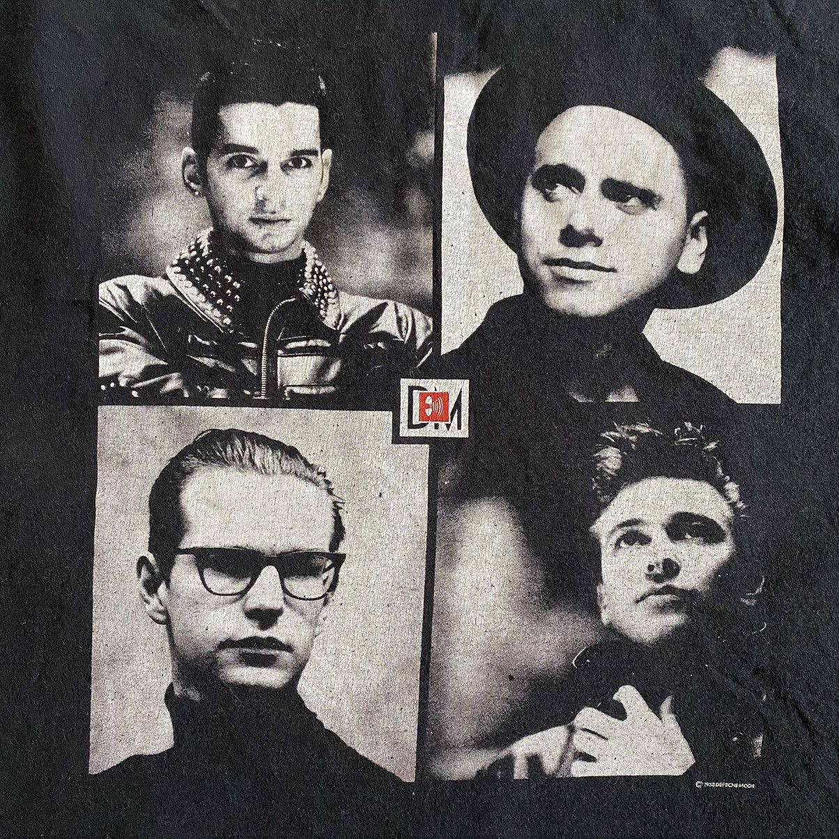Band Tees VTG 80S DEPECHE MODE TOUR TEE Size US XL / EU 56 / 4 - 5 Thumbnail