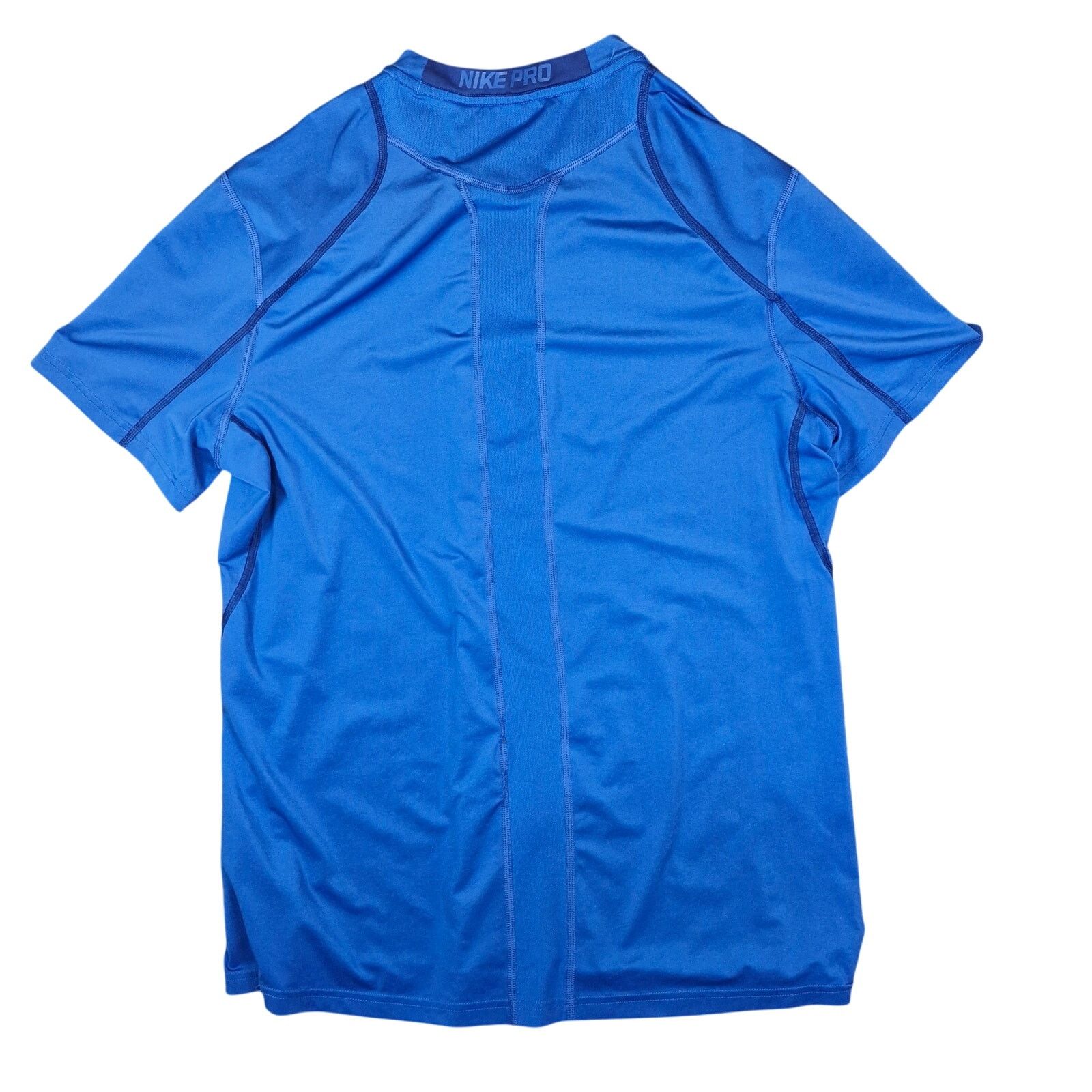 Nike Nike Pro Combat Fitted Shirt Men’s M Blue Dri-Fit Size US XL / EU 56 / 4 - 8 Thumbnail