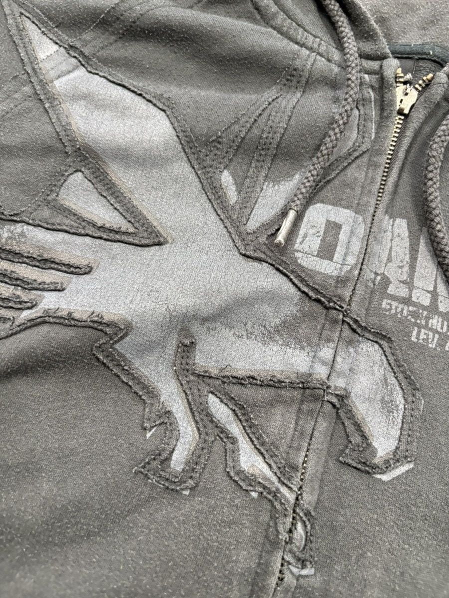 Oakley Vintage 00s Oakley Full Zip Hoodie Black Eagle Print Y2K Size US XL / EU 56 / 4 - 7 Thumbnail