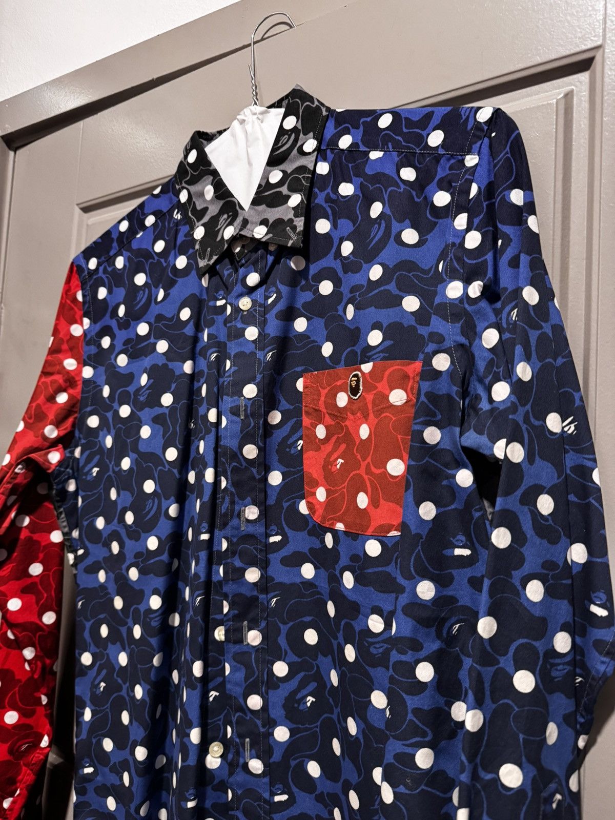 Bape Multi-Color Camo Button Up Shirt Size US L / EU 52-54 / 3 - 2 Thumbnail