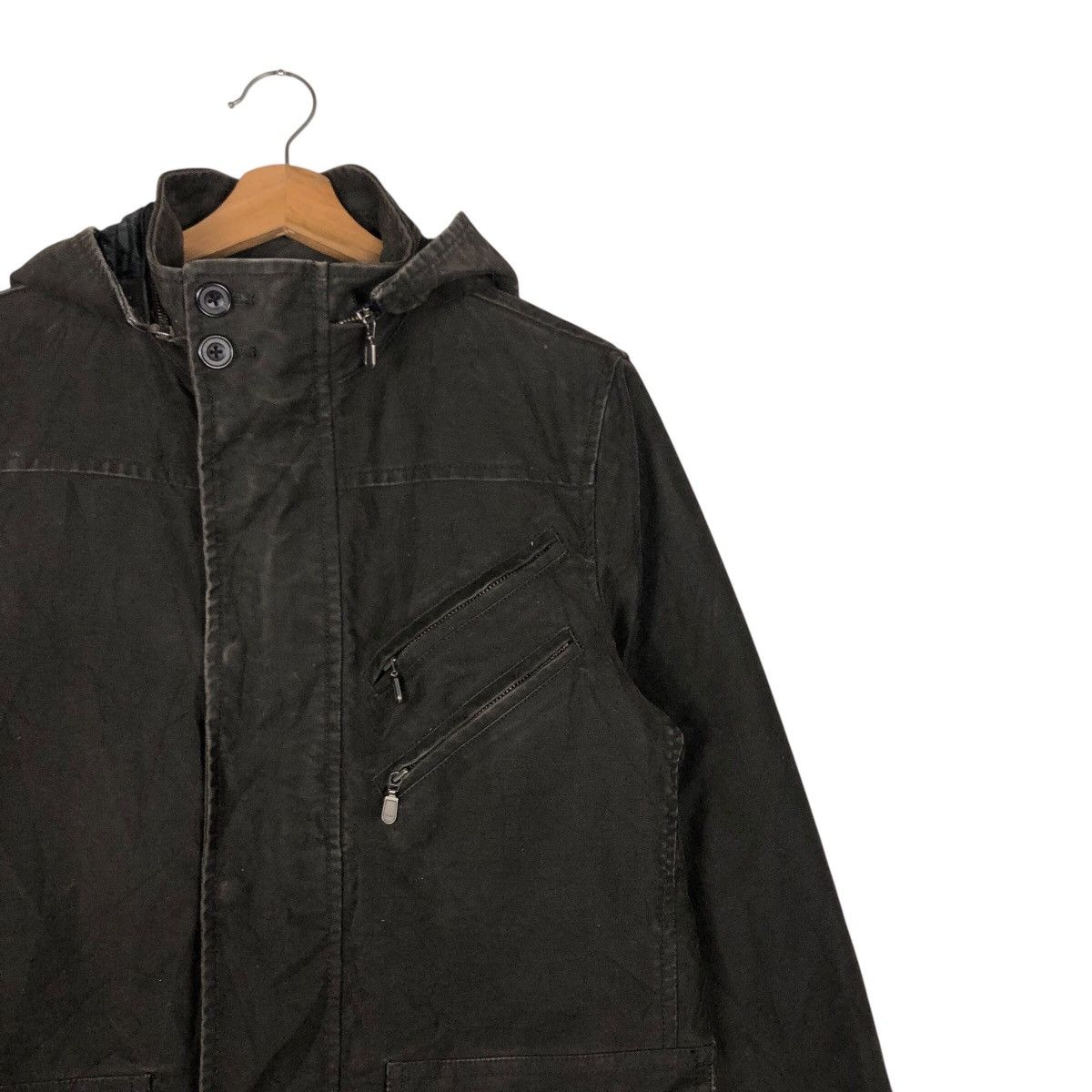Japanese Brand 📌Vintage Chore Work Jacket Biker Difference Issey Miyake Size US M / EU 48-50 / 2 - 7 Thumbnail