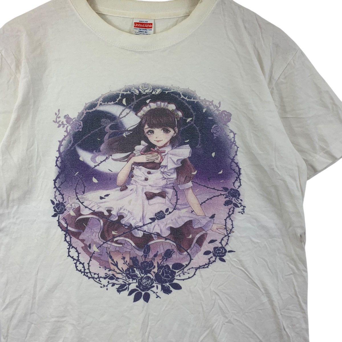 Vintage BANG DREAM! Shirokane Rinko Illustration Anime Game Tee Size US M / EU 48-50 / 2 - 4 Thumbnail