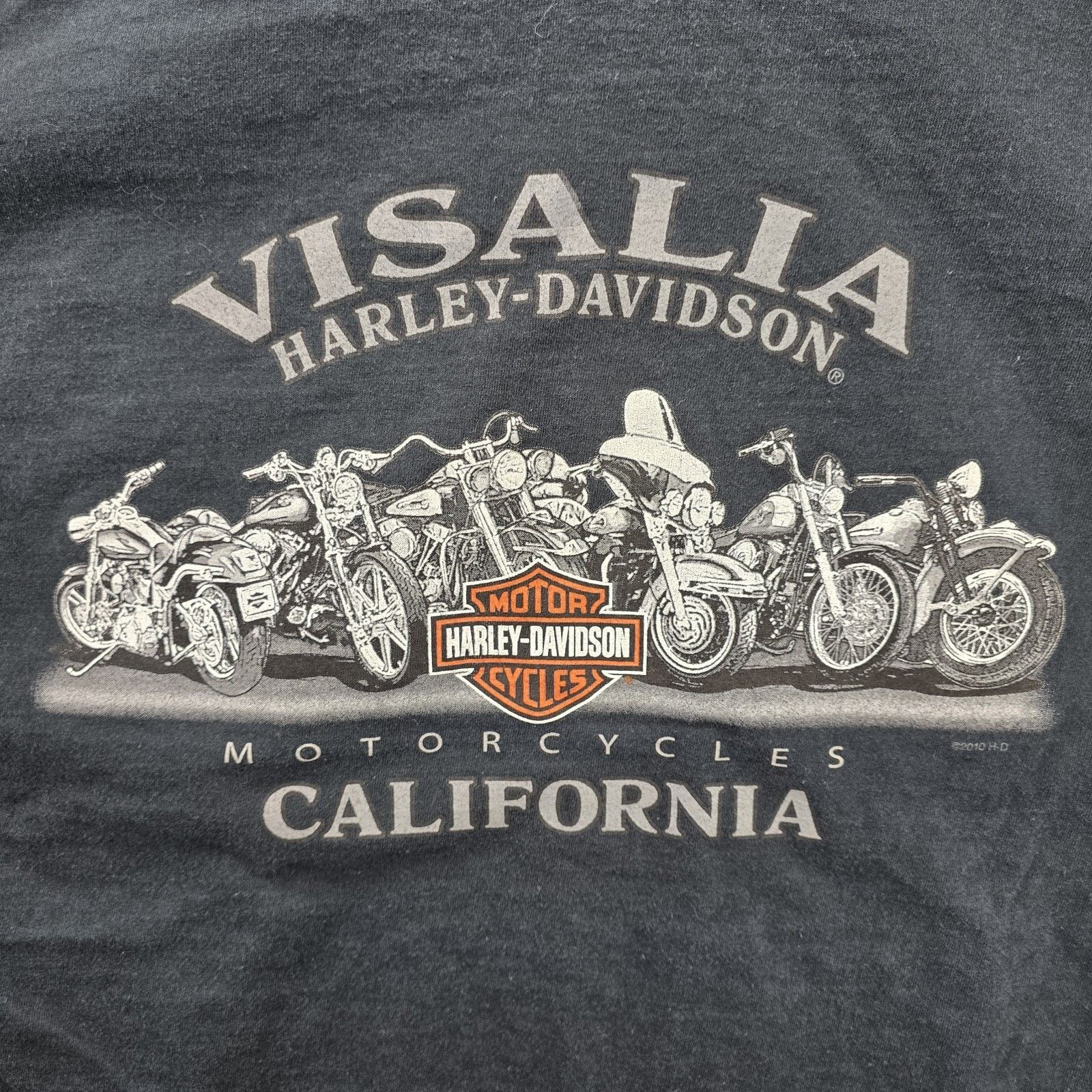 Harley Davidson Harley Davidson Shirt Men’s Xl Back Visalia California Biker Size US XL / EU 56 / 4 - 2 Thumbnail