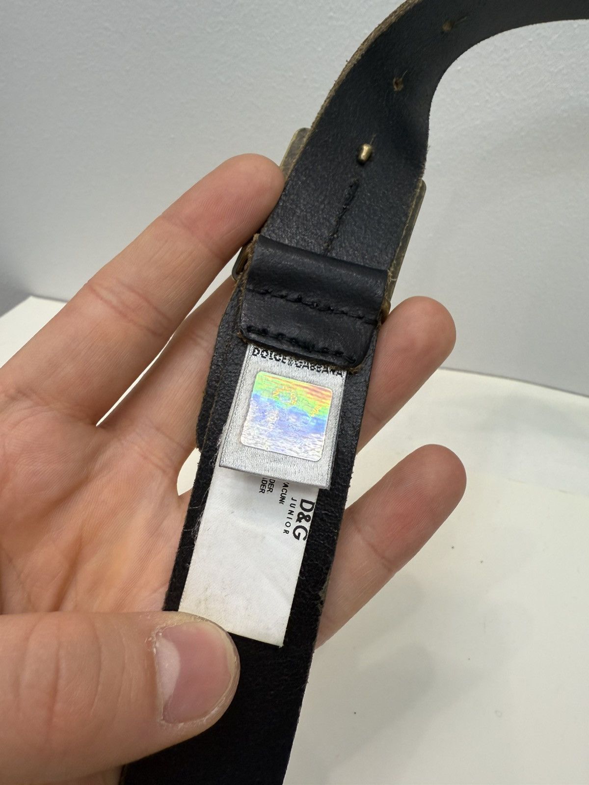 Dolce & Gabbana Dolce & Gabbana Junior Leather Belt Size ONE SIZE - 3 Thumbnail