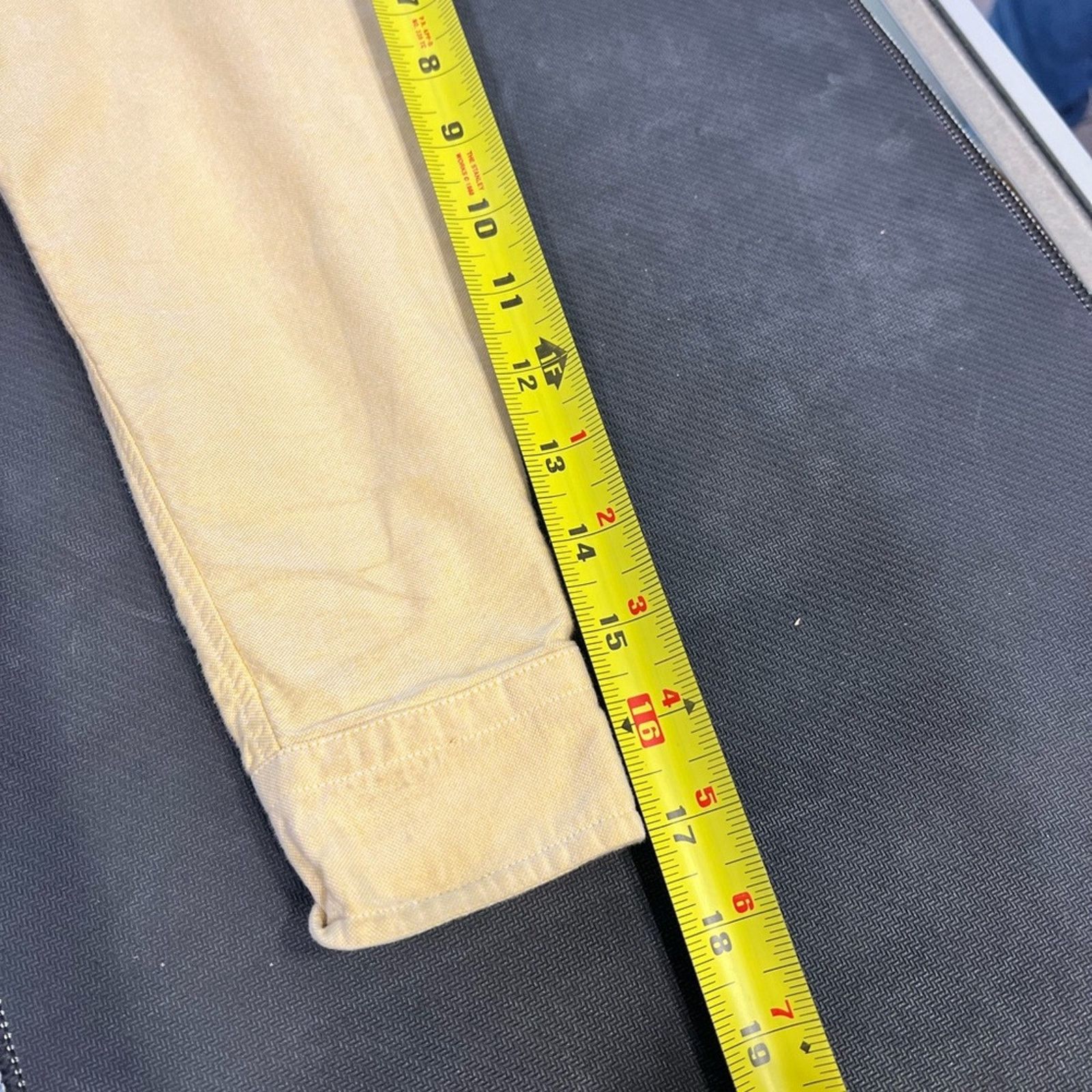 Polo Ralph Lauren Ralph Lauren Yellow Distressed Button Up Shirt Size US XS / EU 42 / 0 - 5 Thumbnail