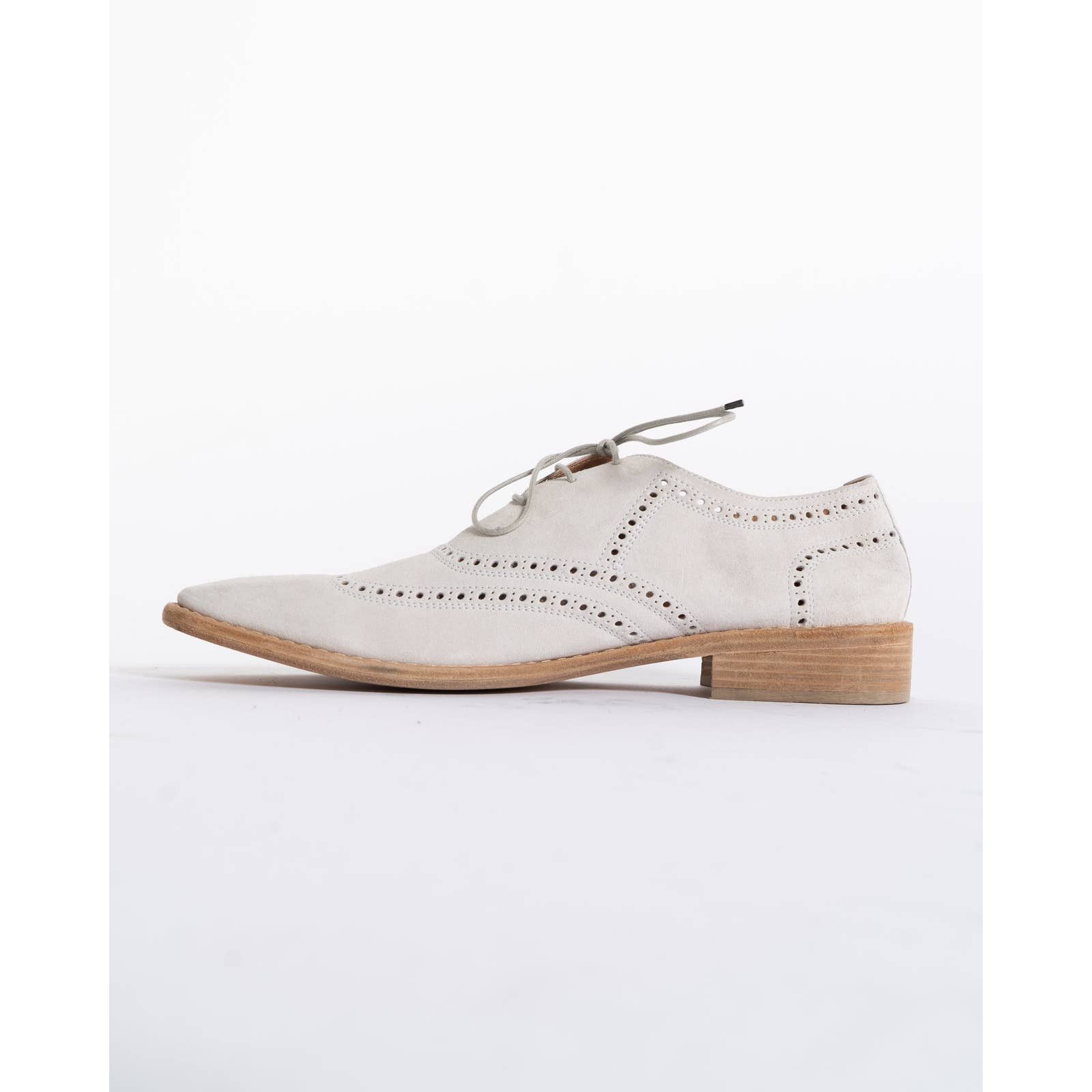 Haider Ackermann SS18 Bismuth White Brogue Derbies Size US 11 / EU 44 - 2 Thumbnail