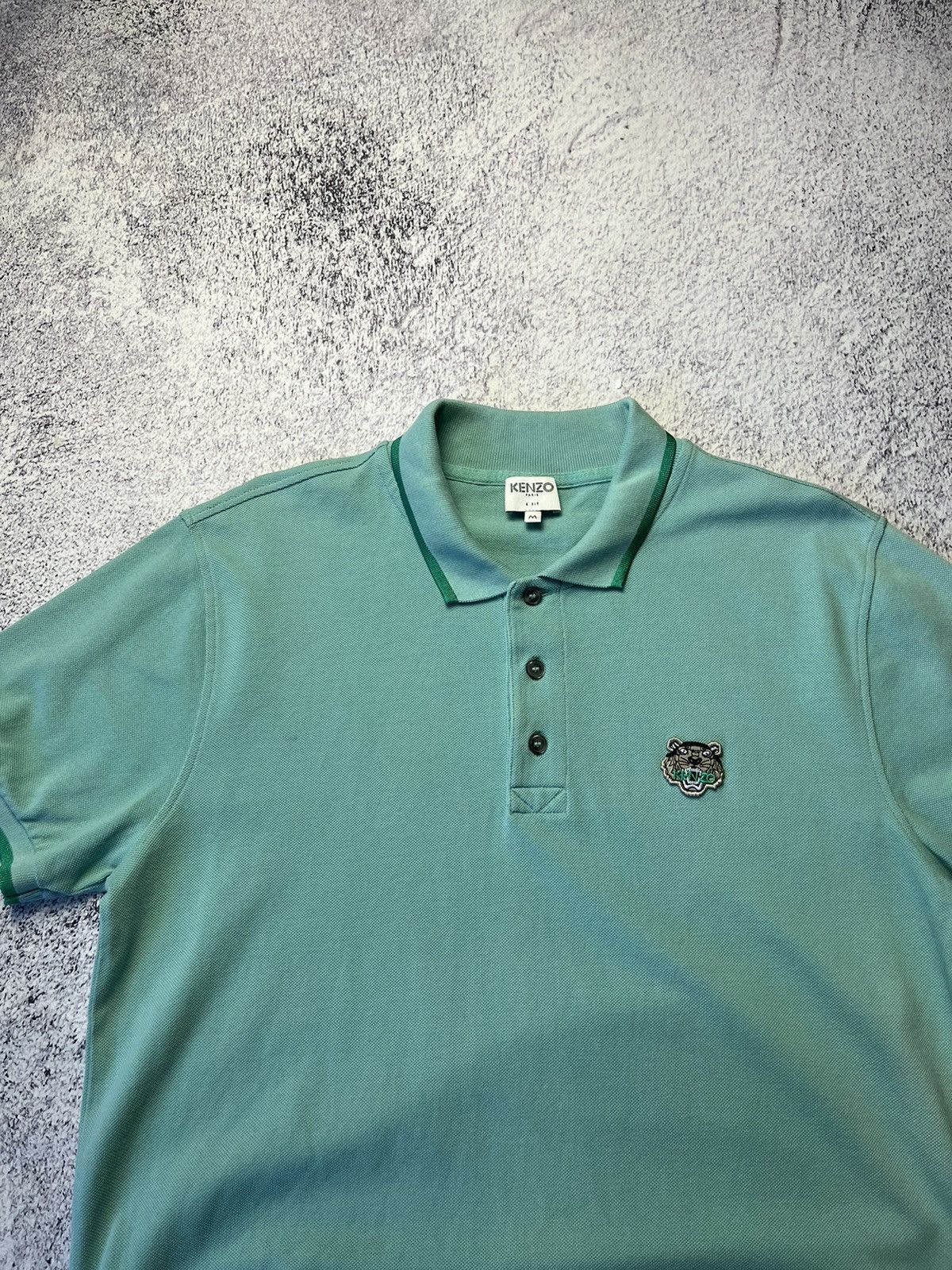 Kenzo Kenzo Polo t shirt men K fit tee White logo Tiger Size US M / EU 48-50 / 2 - 10 Thumbnail