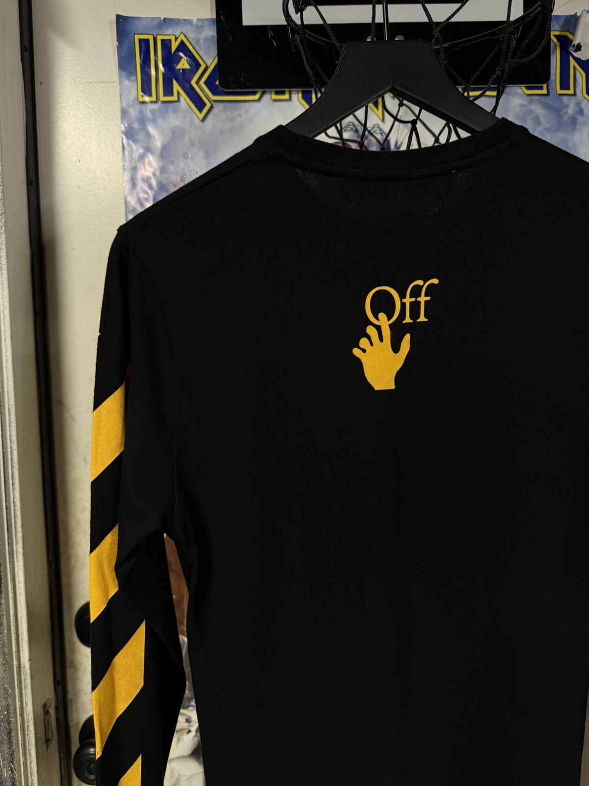 Off-White Off-White Caravaggio Black T-Shirt Virgil Abloh L/S Small Size US S / EU 44-46 / 1 - 7 Thumbnail