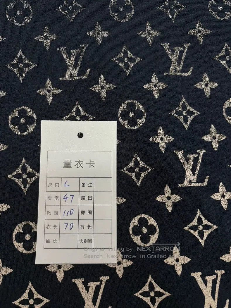 Louis Vuitton Louis Vuitton Blue Gradient Short Sleeve Tee. Size US L / EU 52-54 / 3 - 7 Thumbnail