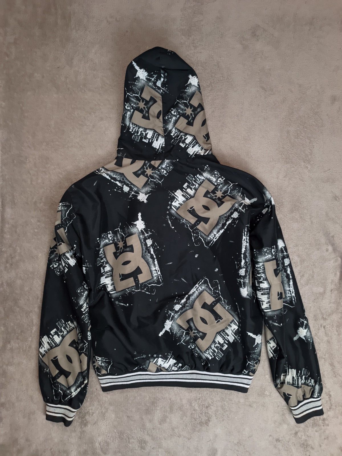 DC × Hook-Ups DC shoes SK8 vintage faded Full Printed Zip Hooded Jacket Size US M / EU 48-50 / 2 - 5 Thumbnail