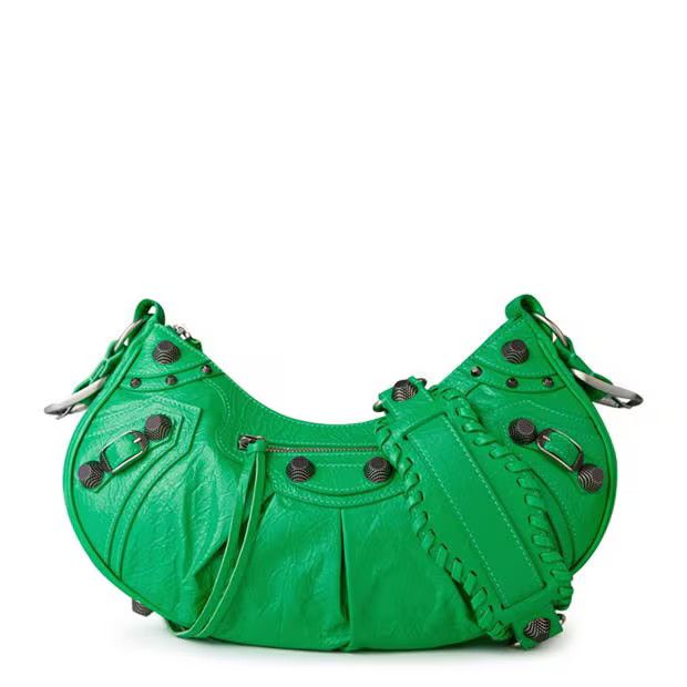 Balenciaga o1g2r1mq0924 Size: OS / Small Shoulder Bag in Green Size ONE SIZE - 1 Thumbnail