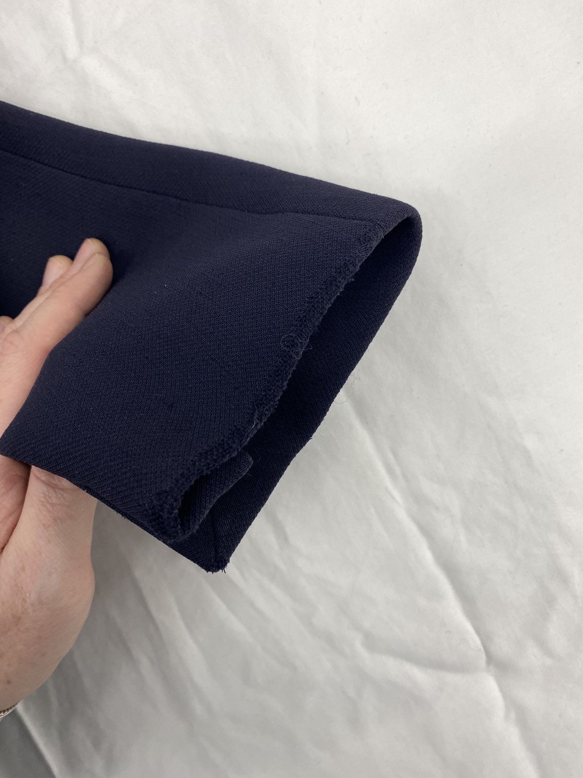 Prada Prada Navy Heavy Blazer Size 42R - 4 Thumbnail