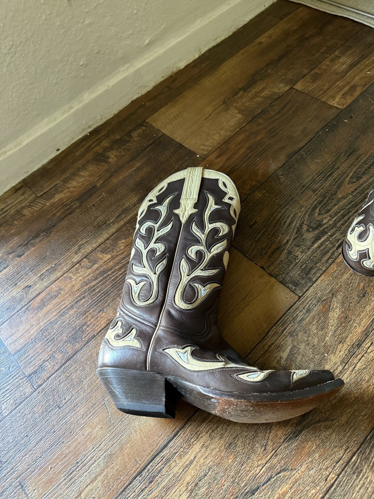 Other Heritage Boot Co. Inlay Cowgirl Boots Women’s Size 8 Size US 8 / IT 38 - 5 Thumbnail