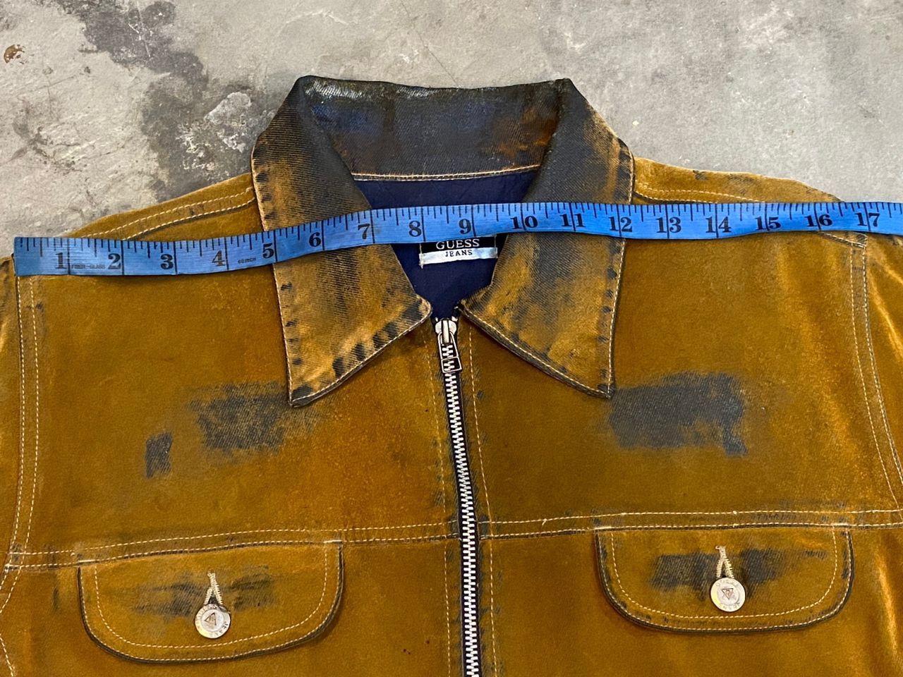 Guess VINTAGE GUESS VELVET WASHED JACKET Size US M / EU 48-50 / 2 - 13 Thumbnail