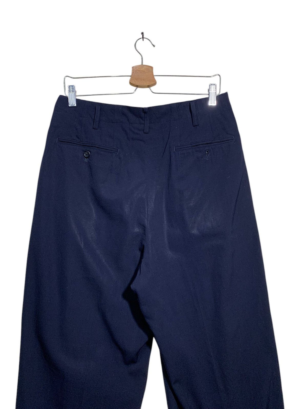 Yohji Yamamoto 🔥YOHJI YAMAMOTO POUR HOMME WOOL TROUSER Size US 32 / EU 48 - 9 Thumbnail