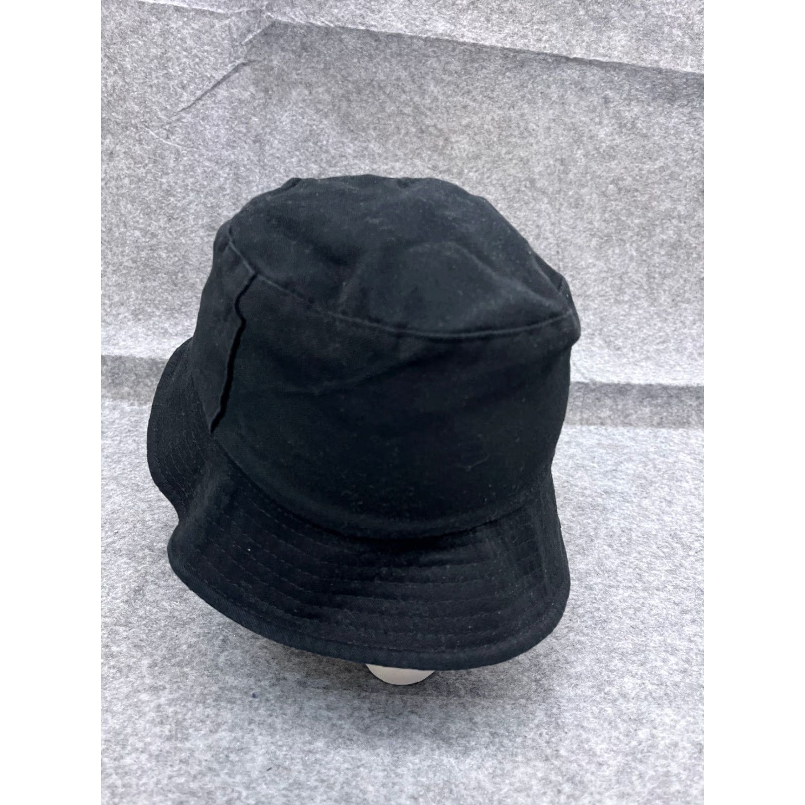 Vintage Good Vibes Only Bucket Hat Adult One Size Black Cotton Poleyster Reversible Size ONE SIZE - 5 Thumbnail