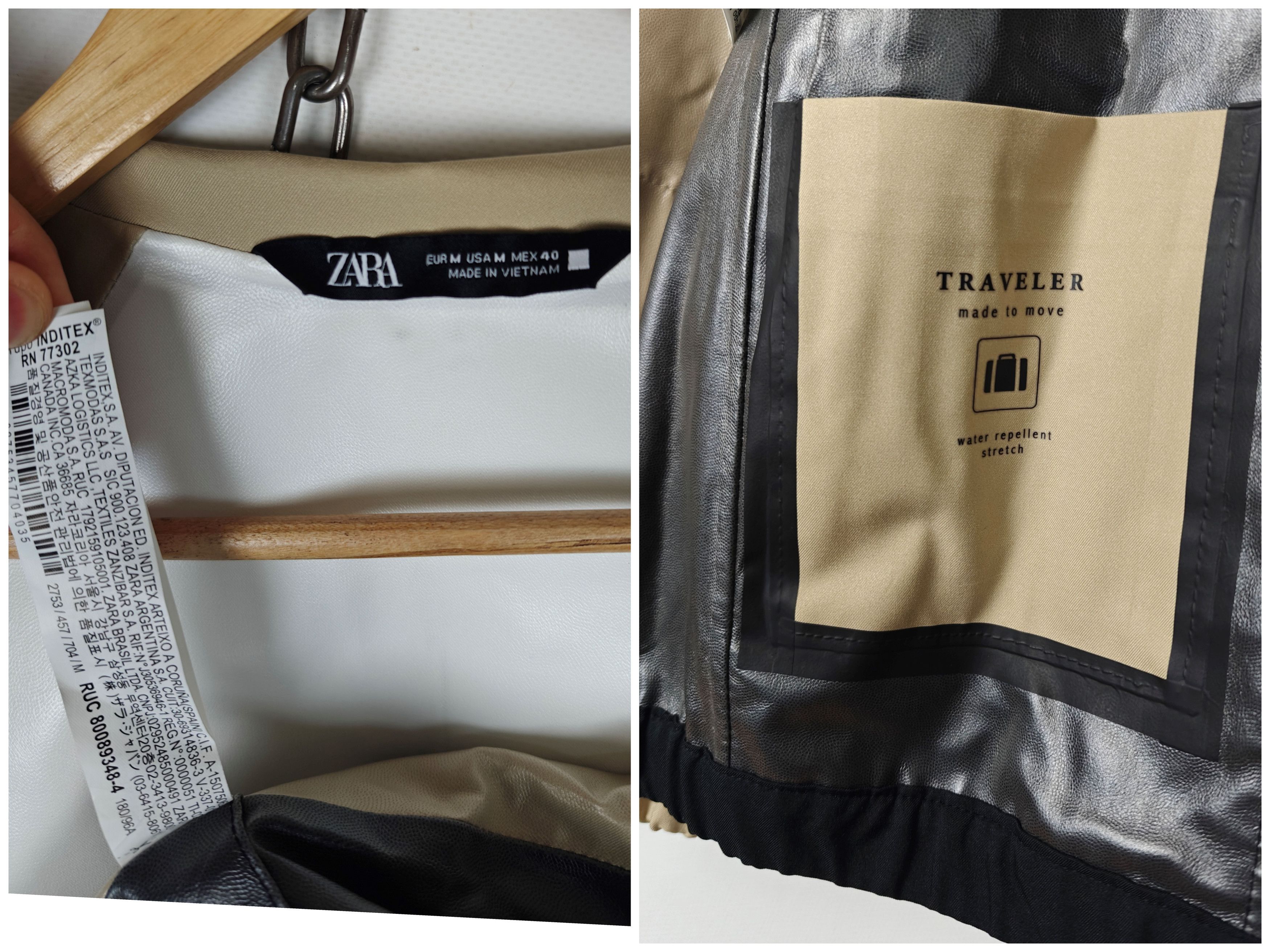 Zara Zara Traveler Jacket Zip Water Repellent size M Size US M / EU 48-50 / 2 - 10 Thumbnail