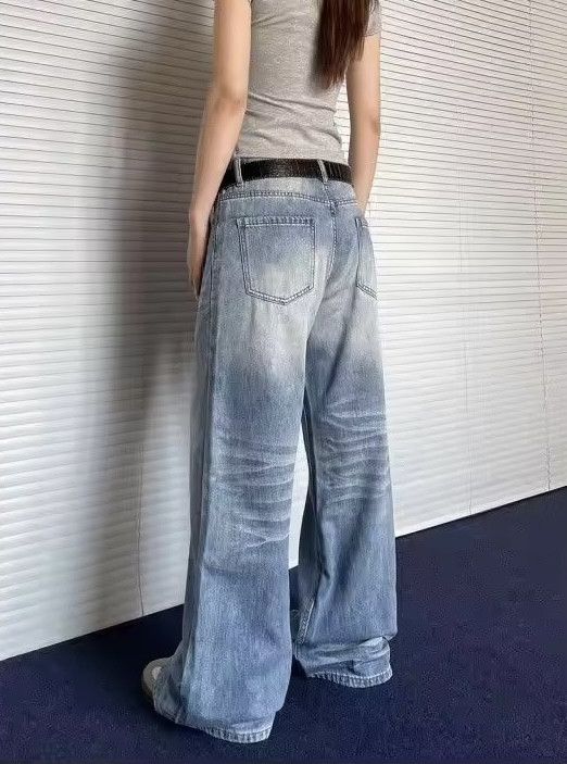 Vintge Baggy Blue Denim