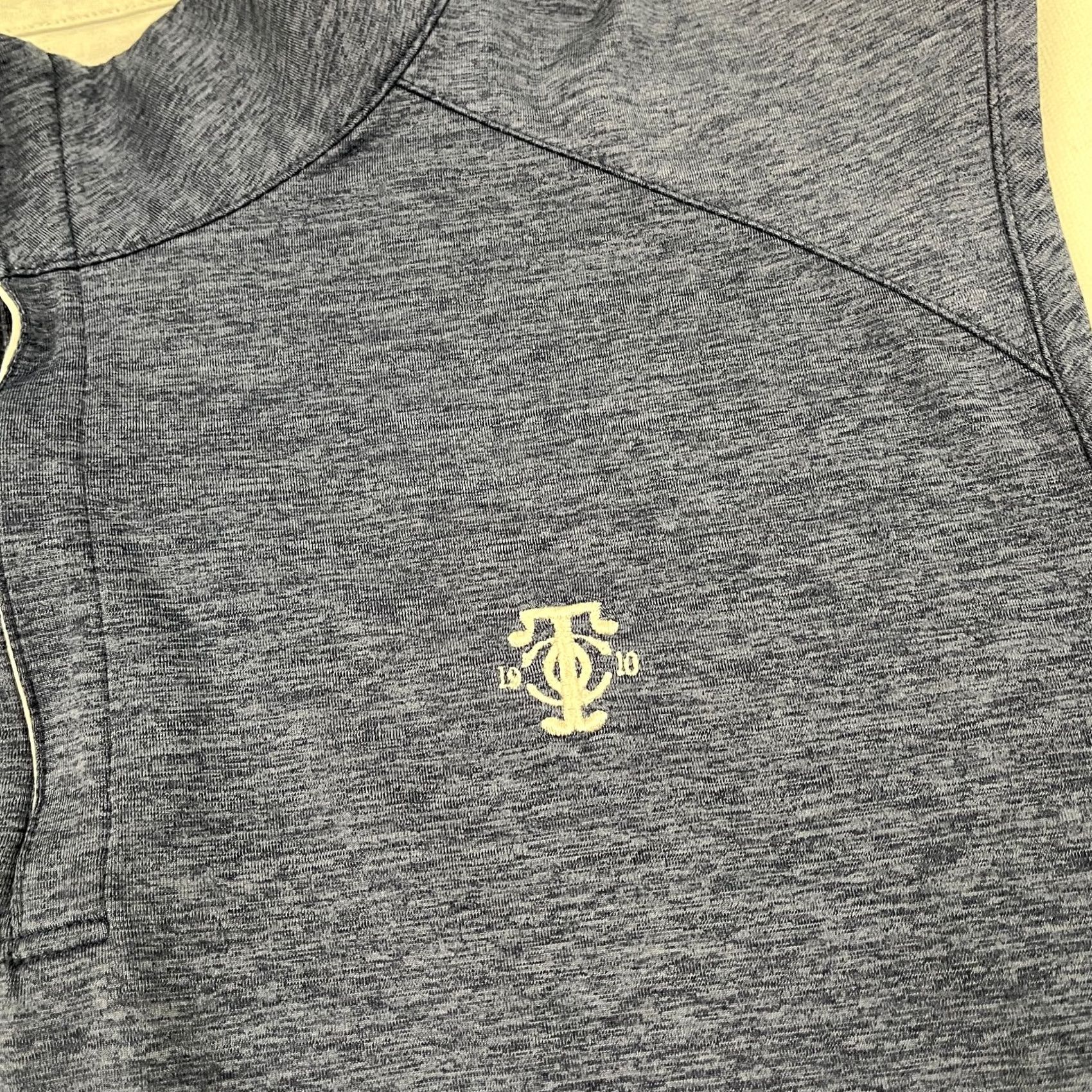 Peter Millar Peter Millar Crown Crafted Vest Mens M Blue Talbot Country Club Golf Quarter Zip Vest Size US M / EU 48-50 / 2 - 3 Thumbnail