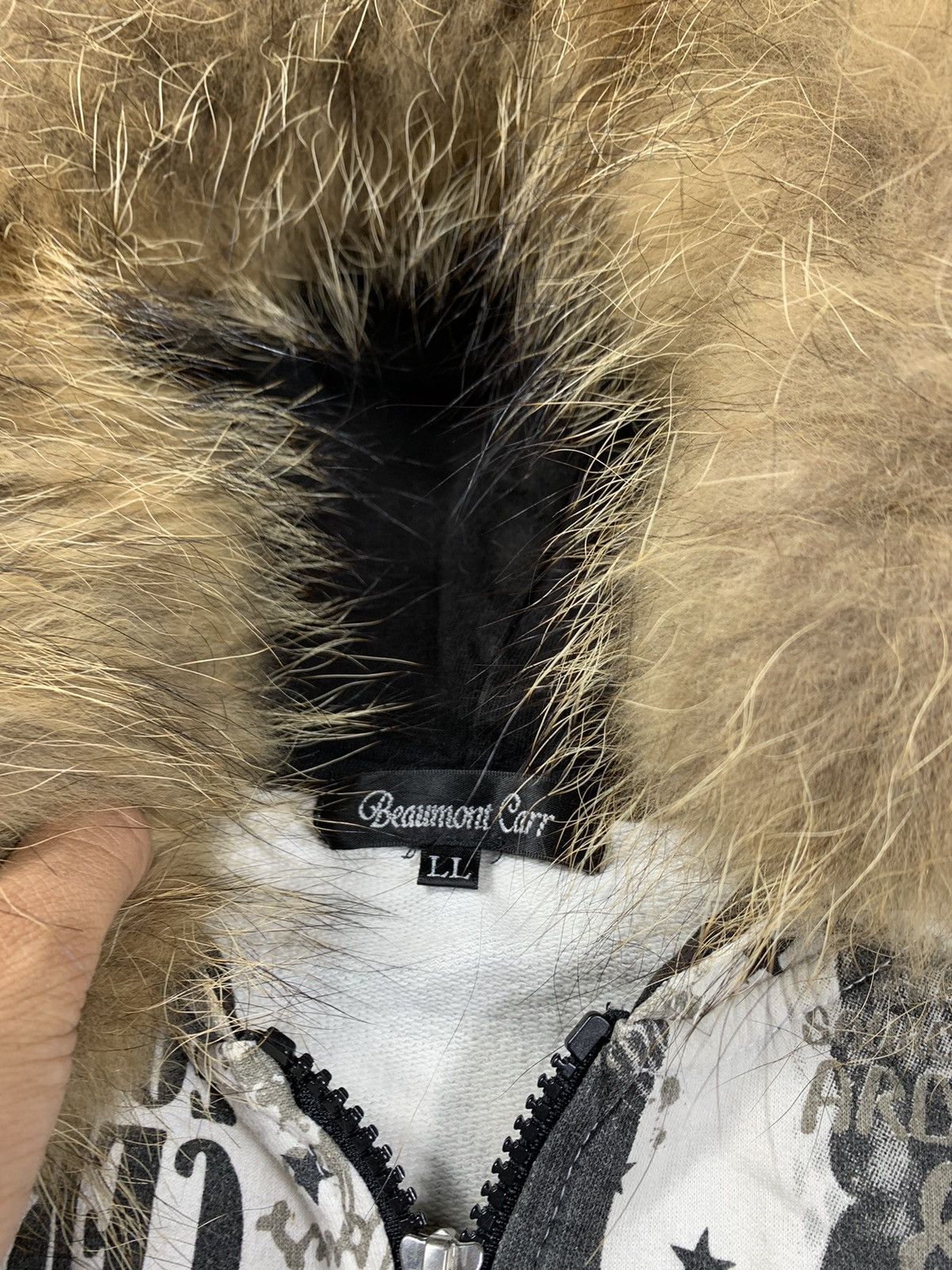 If Six Was Nine Crazy Faux fur Beaumon car Hoodie Jacket Size US L / EU 52-54 / 3 - 3 Thumbnail