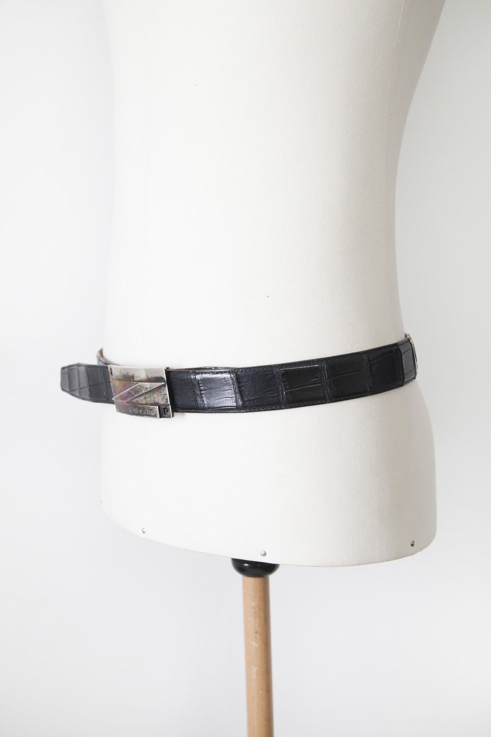 Other Zéle Paris crocodile belt w/ buckles Size 30 - 4 Thumbnail