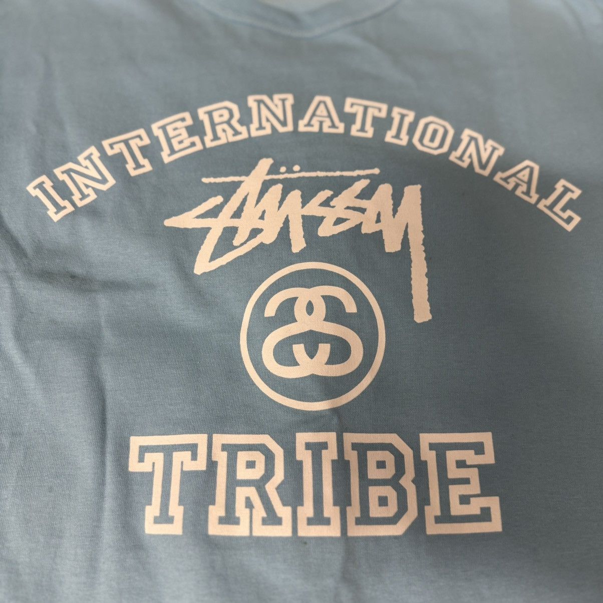 Stussy STUSSY INTERNATIONAL TRIBE LONG SLEEVE TEE BLUE Size US L / EU 52-54 / 3 - 2 Thumbnail