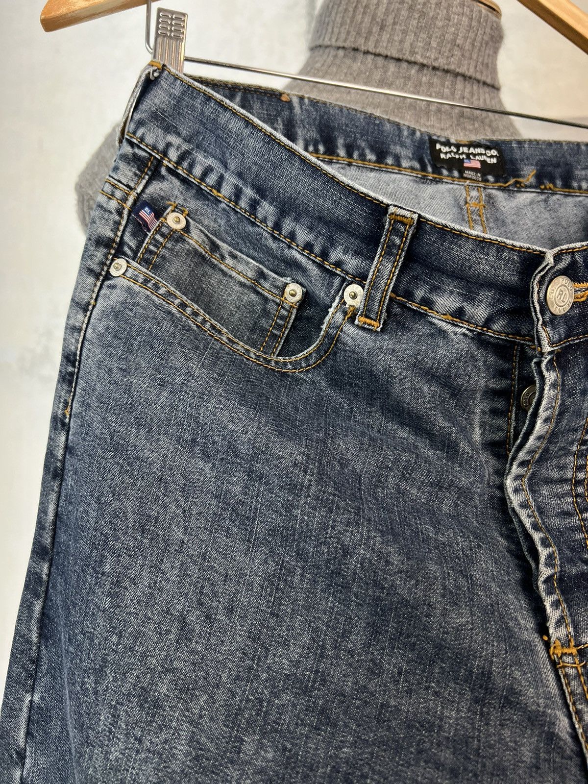 Lauren Ralph Lauren Vintage Blue Polo Jeans Company Ralph Lauren Pants 30 - 32 Size US 32 / EU 48 - 8 Thumbnail