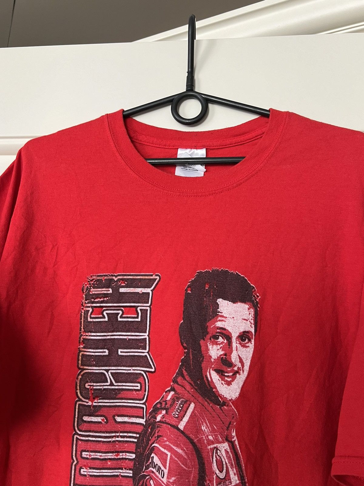 Marlboro × Vintage Vintage Michael Schumacher Racing Tee T-Shirt Marlboro Size US XXL / EU 58 / 5 - 6 Thumbnail