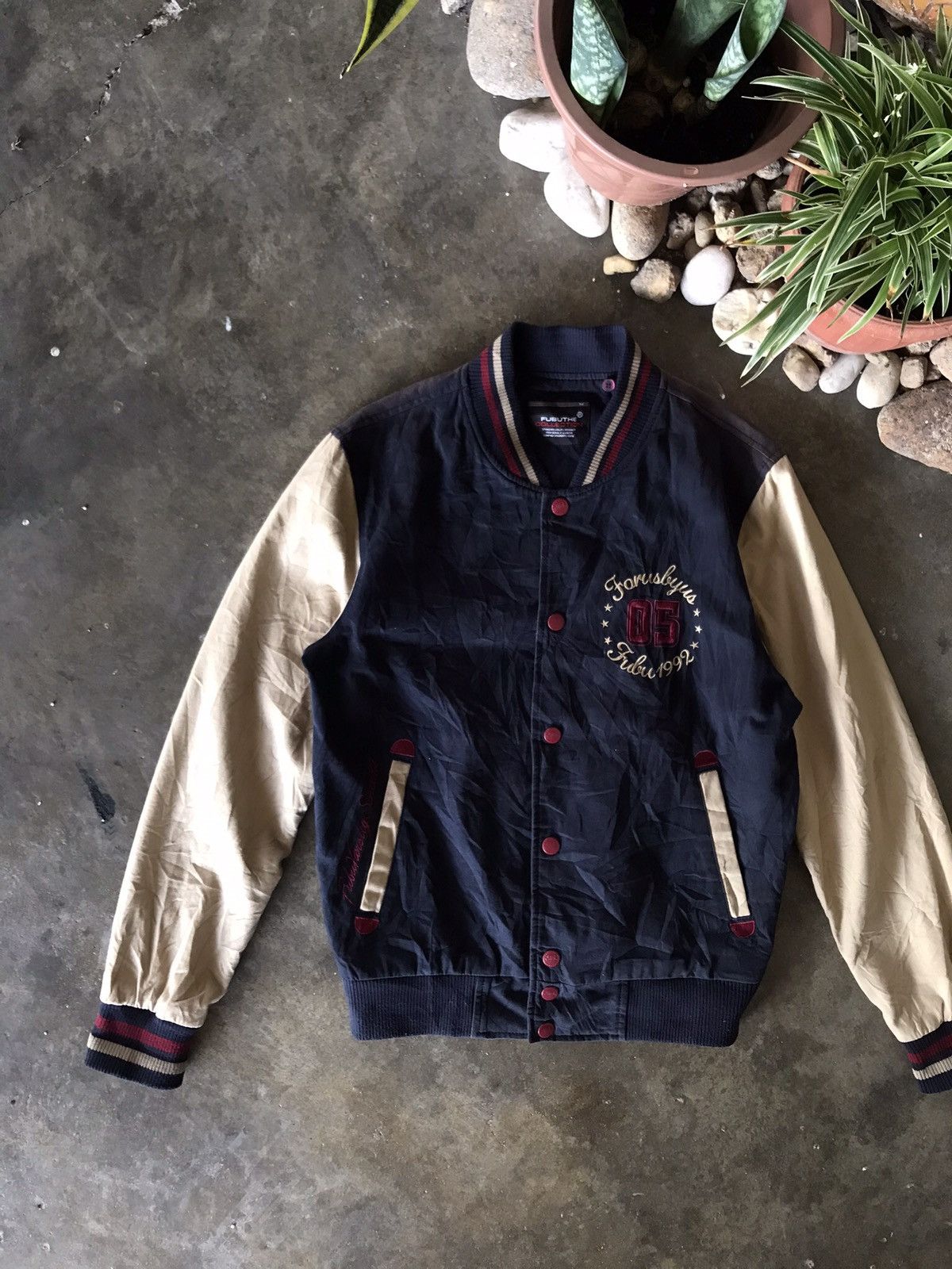 Fubu × Vintage Vintage Faded Fubu Varsity Genuine Article 1992 Size US M / EU 48-50 / 2 - 8 Thumbnail