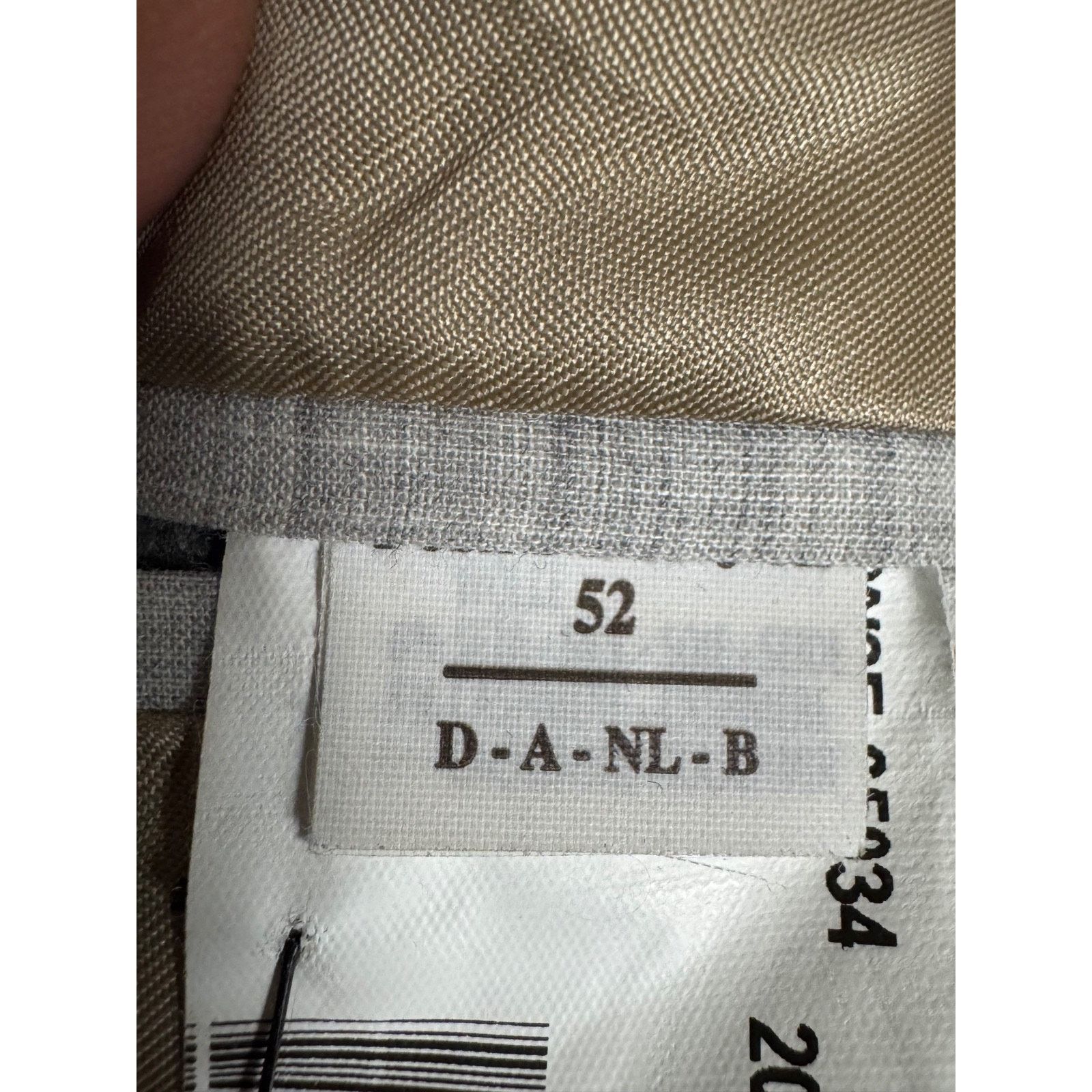 Brunello Cucinelli Brunello Cucinelli Peak Lapel Gray Cashmere Wool Blazer 42R Size 42R - 5 Thumbnail