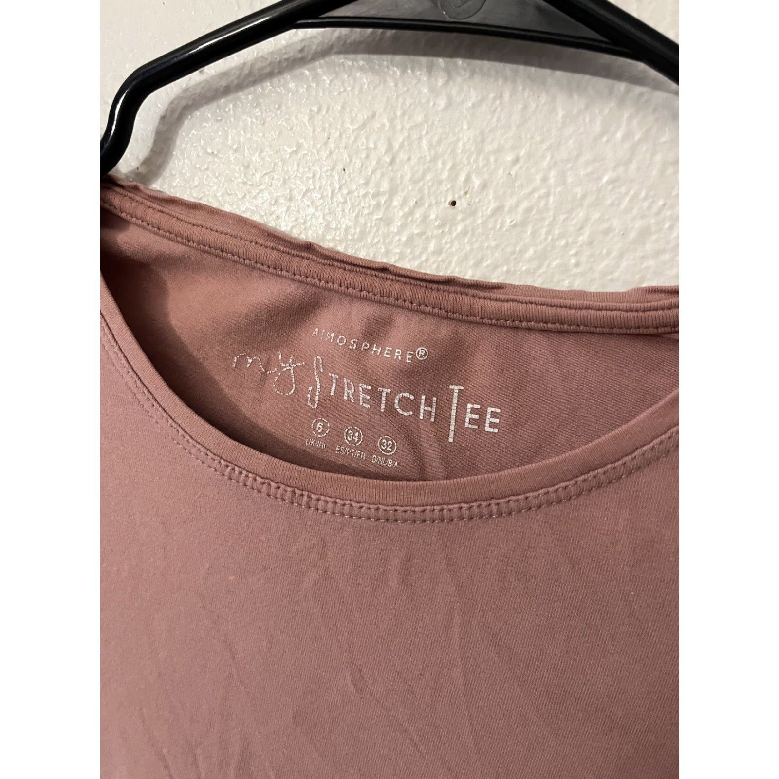 Vintage Atmosphere Women Shirt UK 6 Pink Viscose Cut Out Sweetheart Neckline Size M / US 6-8 / IT 42-44 - 3 Thumbnail