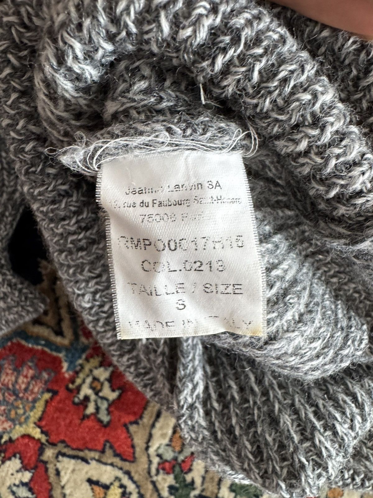 Lanvin Wool sweater Size US S / EU 44-46 / 1 - 5 Thumbnail
