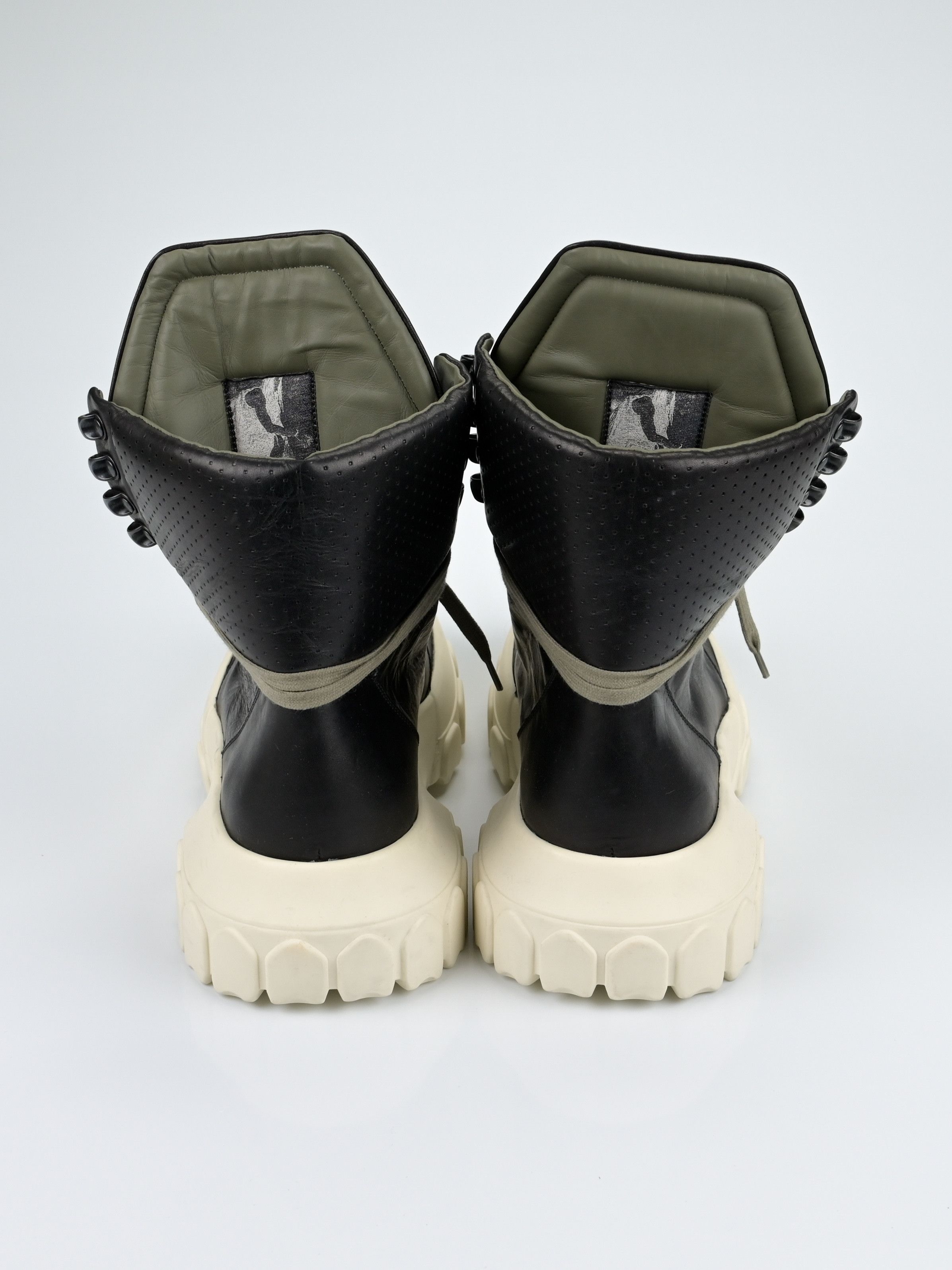 Rick Owens Tractor Boots Olive Interior Size US 9 / EU 42 - 7 Thumbnail