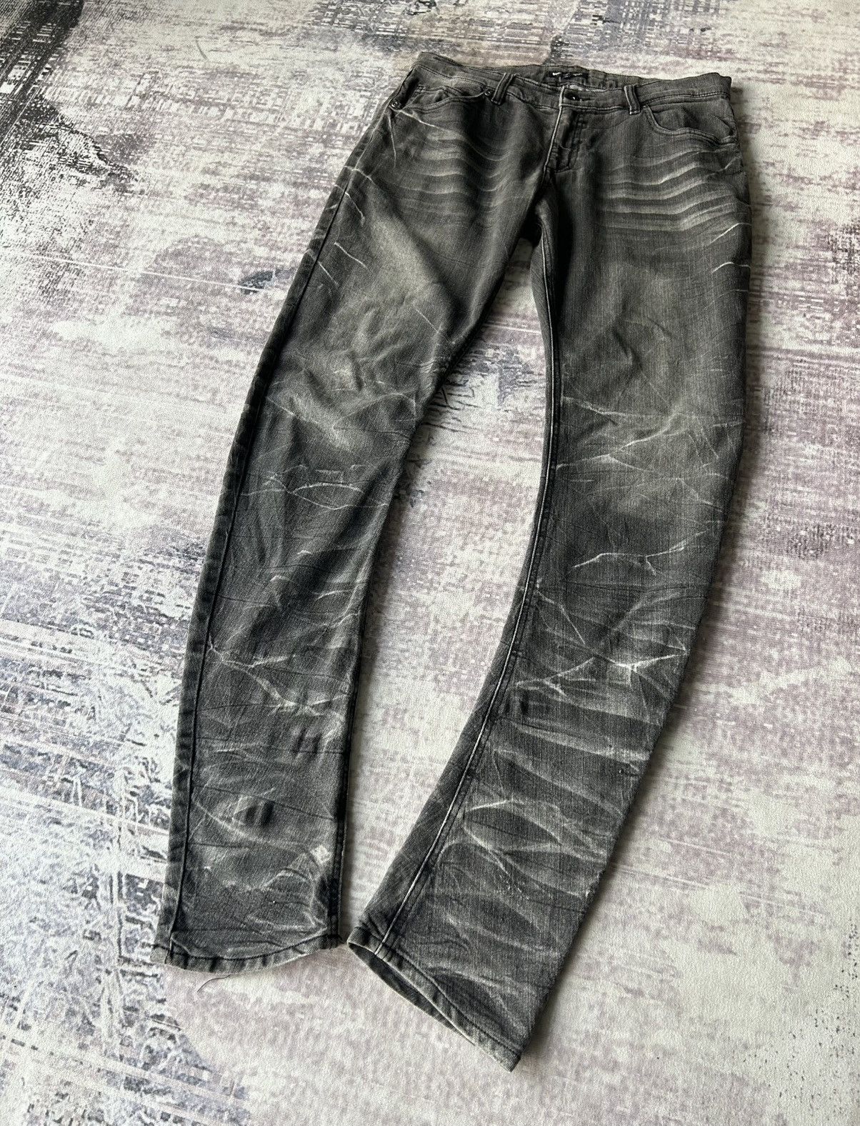 Tornado Mart Rockstar Curly Semanticdesign Mudwash Jeans Size US 32 / EU 48 - 2 Thumbnail