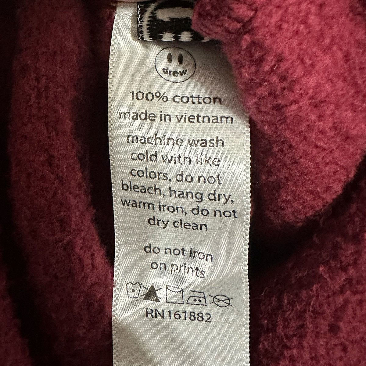 Drew House Nwt Size XL Drew House Secret Burgundy Sweatpants Size US 30 / EU 46 - 7 Thumbnail