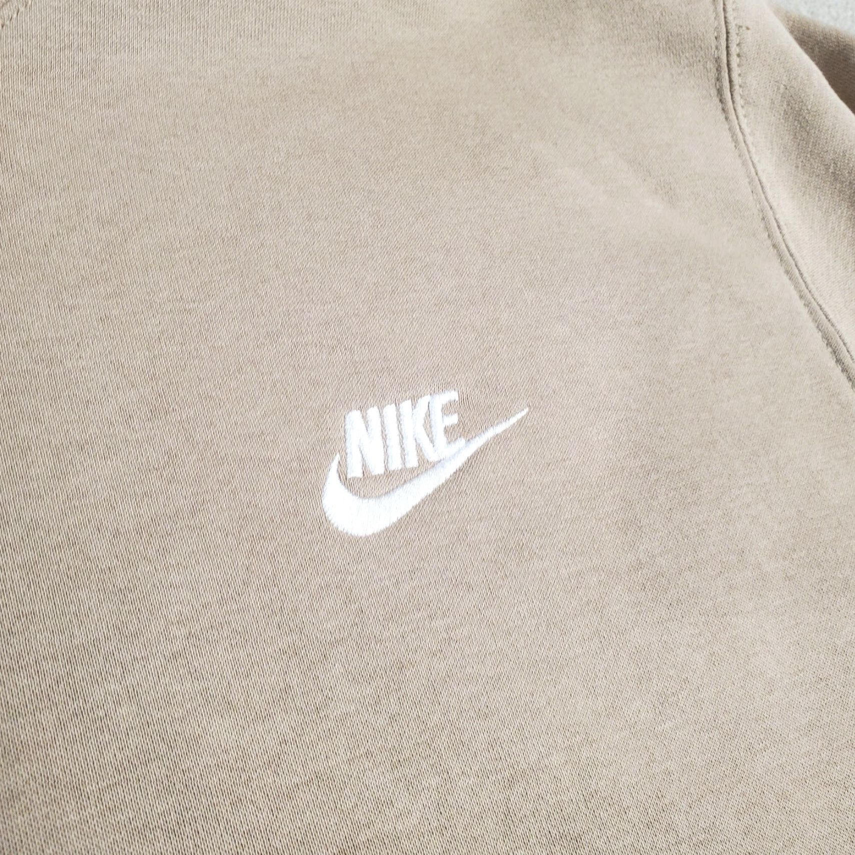 Nike Nike Sportswear Club Fleece Hoodie Womens Large Sand Drift Sweatshirt DQ5793 126 Size L / US 10 / IT 46 - 3 Thumbnail