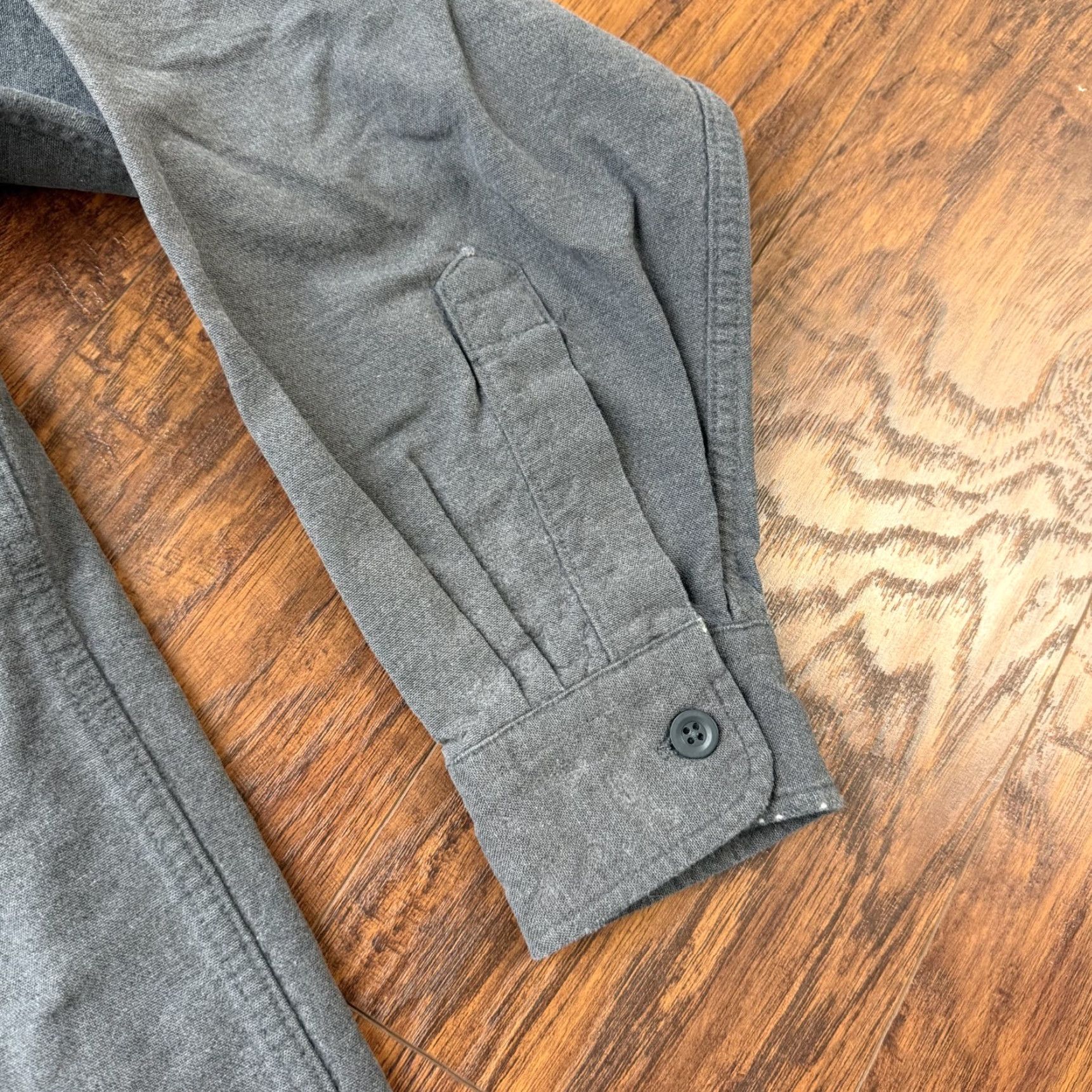 Vintage VINTAGE LL Bean Shirt Mens XL Tall Gray Flannel Long Sleeve Cotton Workwear Outdoors Size US XL / EU 56 / 4 - 3 Thumbnail