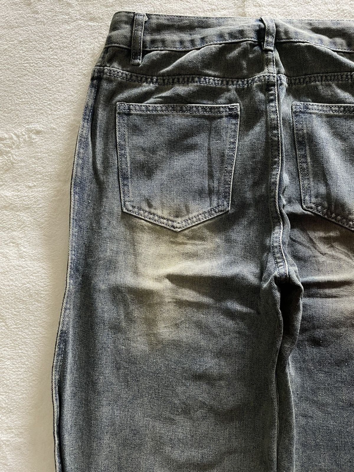 Japanese Brand Vintage Dazy Baggy Mudwash Faded Denim Jeans Size US 28 / EU 44 - 14 Thumbnail