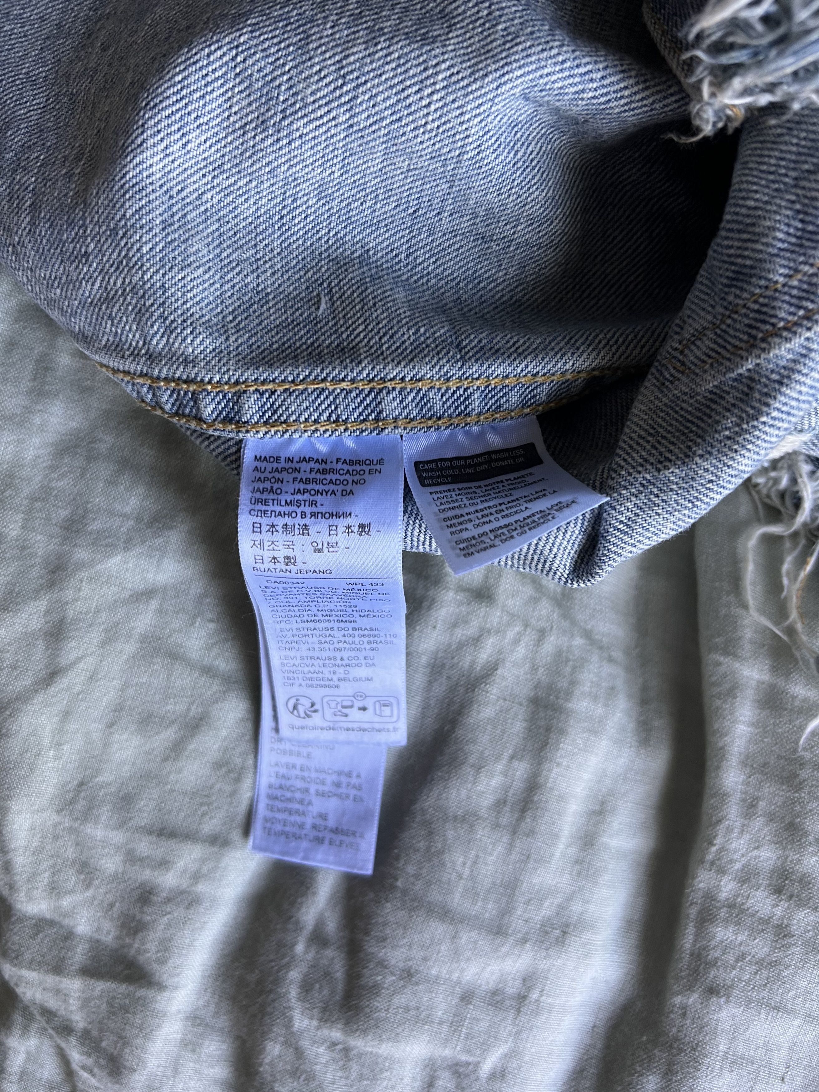 Kenzo × Levi's Levi's KENZO Type II Denim Trucker Jacket Size US L / EU 52-54 / 3 - 13 Thumbnail