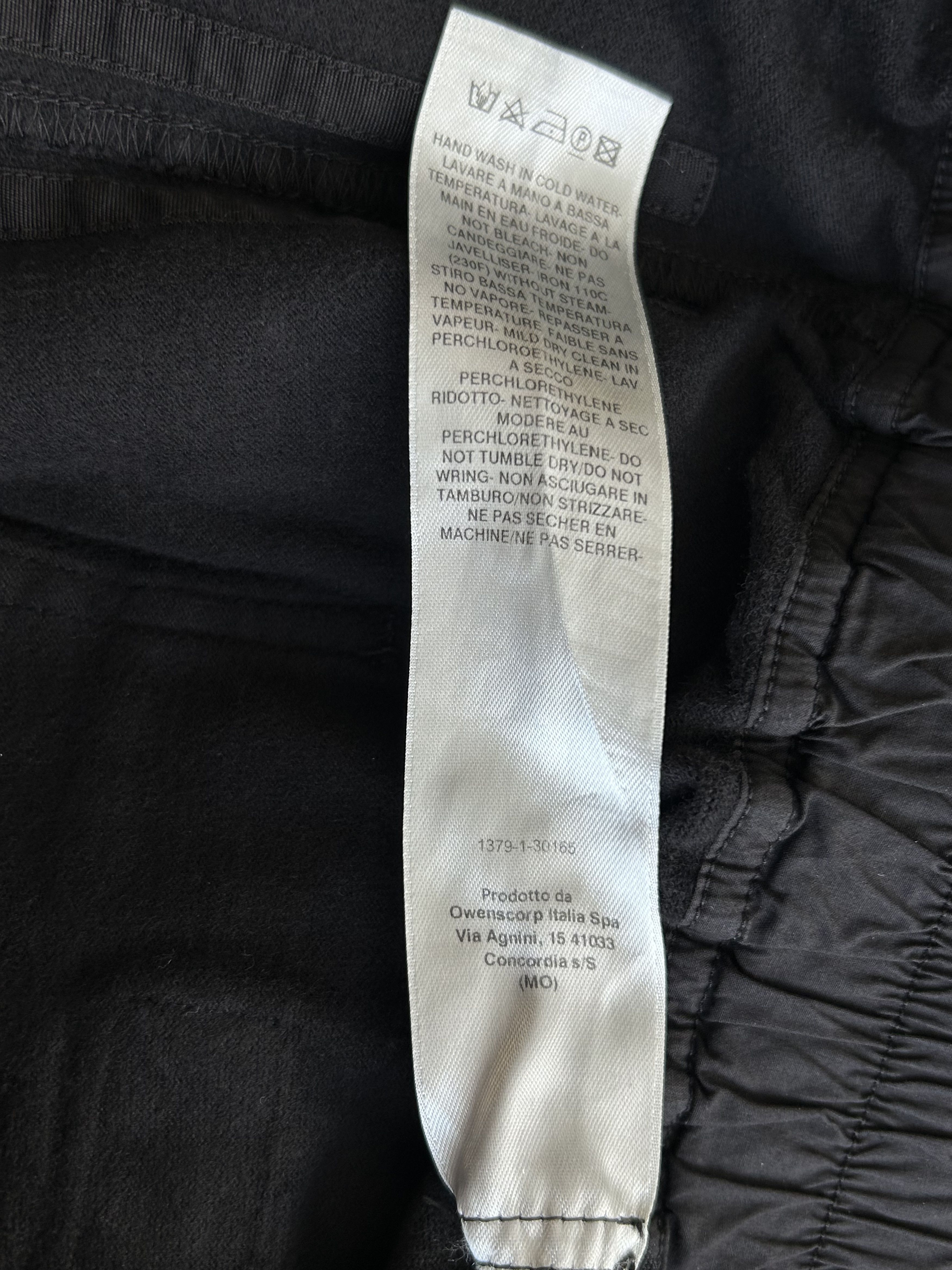 Rick Owens Rick Owens Black Berlin Sweatpants Size US 36 / EU 52 - 4 Thumbnail