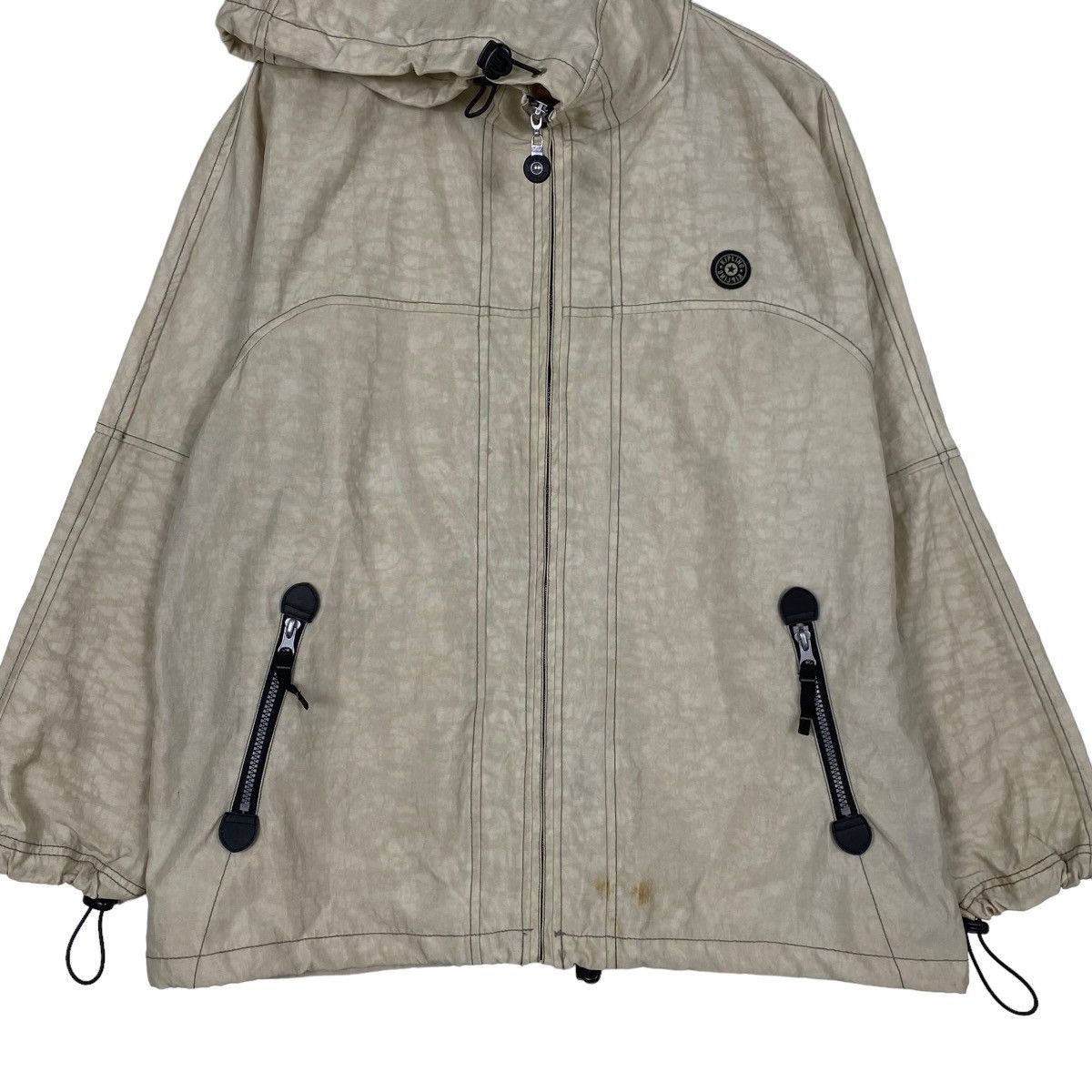 Japanese Brand Kipling windbreaker jacket hoodie Size US L / EU 52-54 / 3 - 5 Thumbnail