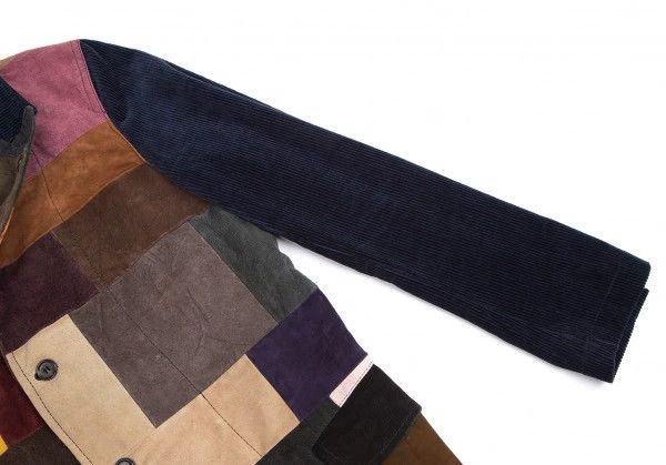 Comme des Garcons Comme des Garcons Colored cowhide spliced corduroy jacket Size US M / EU 48-50 / 2 - 4 Thumbnail