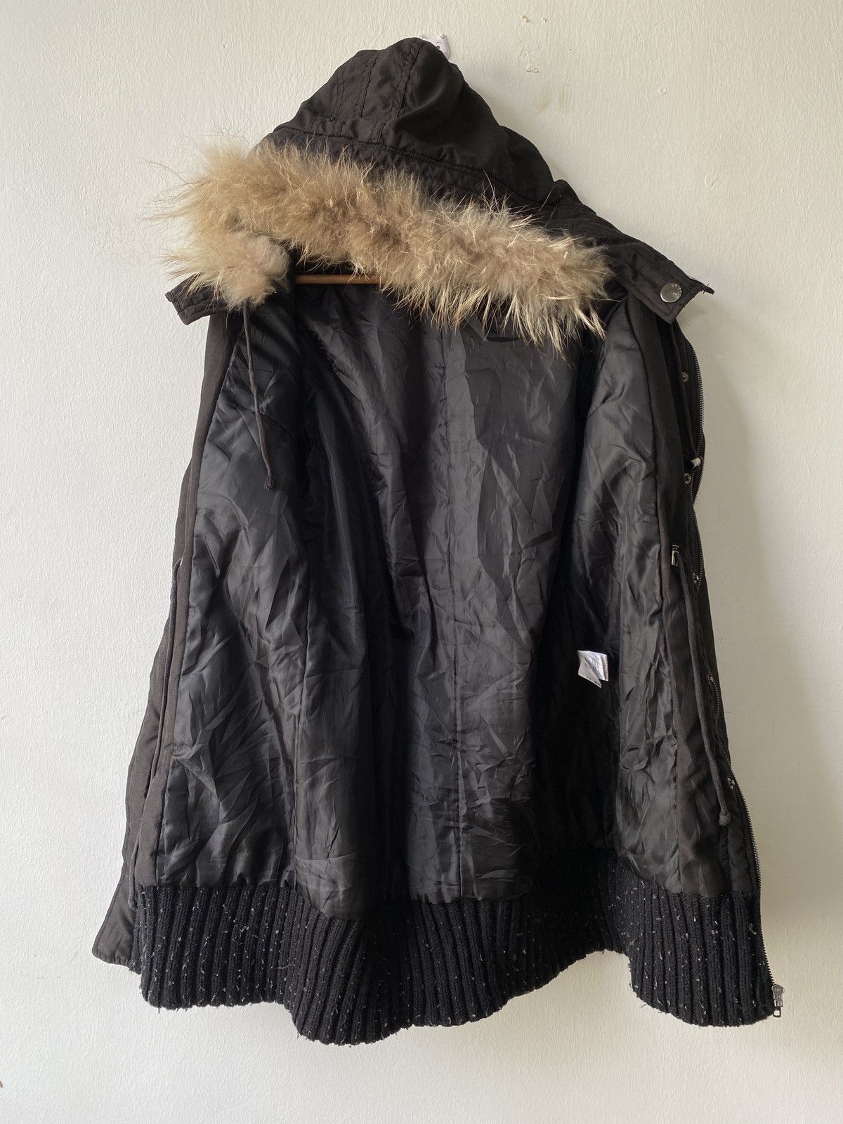 Japanese Brand Egoist Japan Gothic Punk Design Fur Hoodie Jacket Size US S / EU 44-46 / 1 - 10 Thumbnail