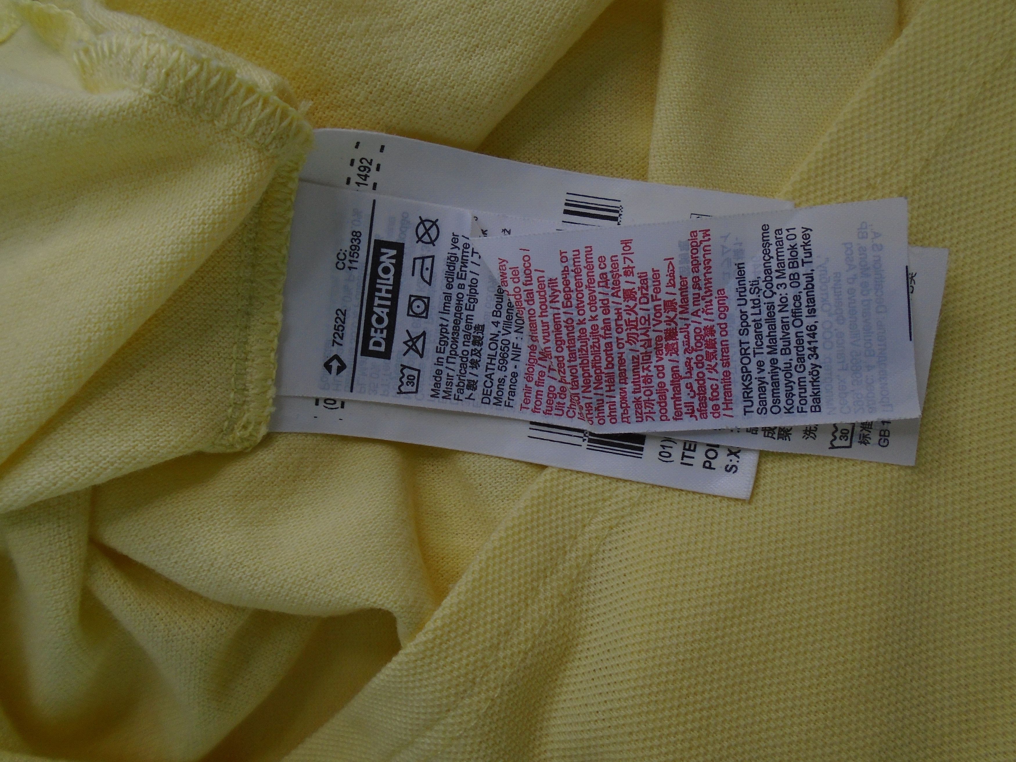 Vintage Women's Polo Decathlon. Yellow. XS. New without tags Size XS / US 0-2 / IT 36-38 - 12 Thumbnail