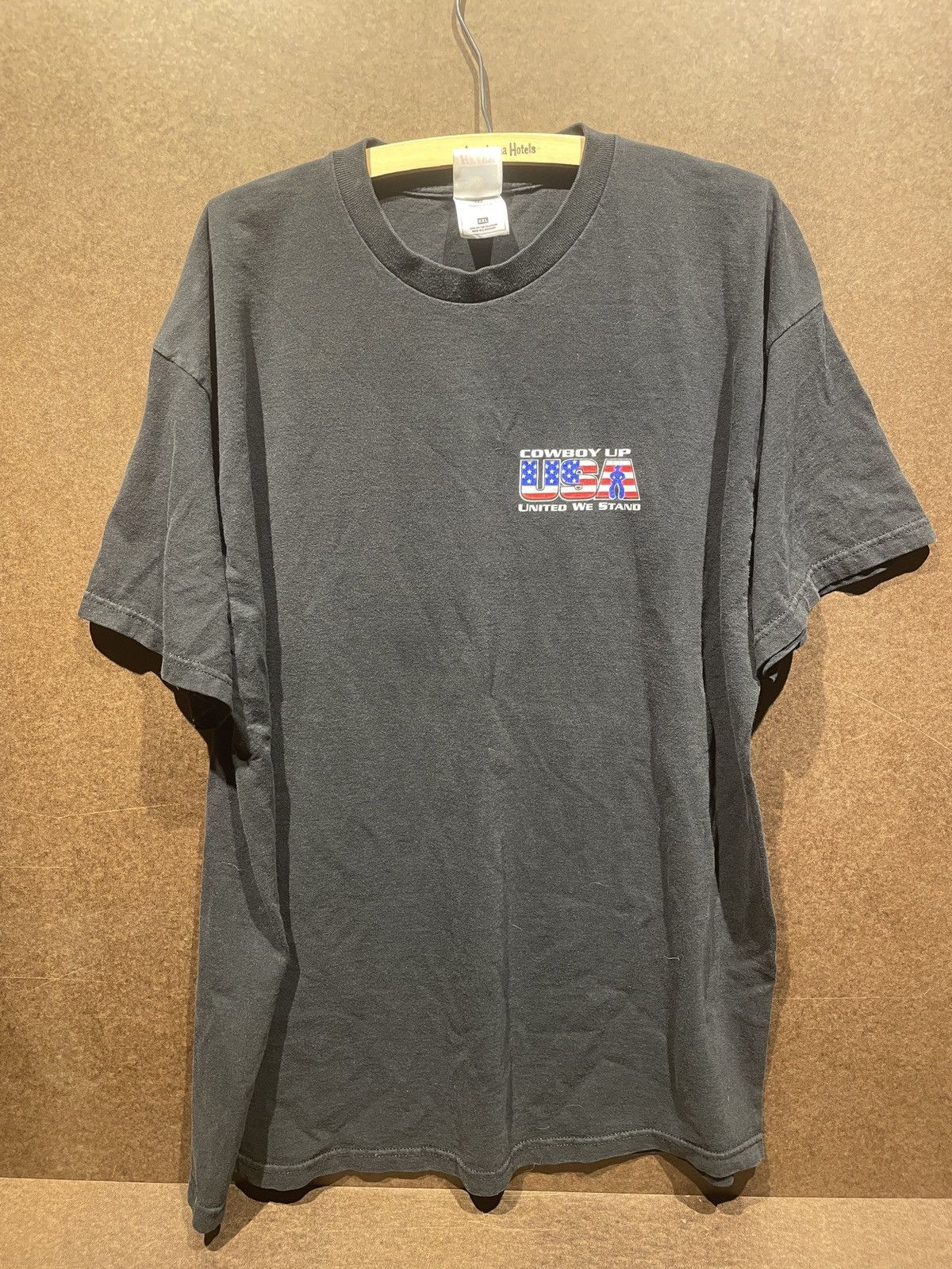 Vintage RARE Osama bin laden crosshair OPEN SEASON Size US XL / EU 56 / 4 - 3 Thumbnail