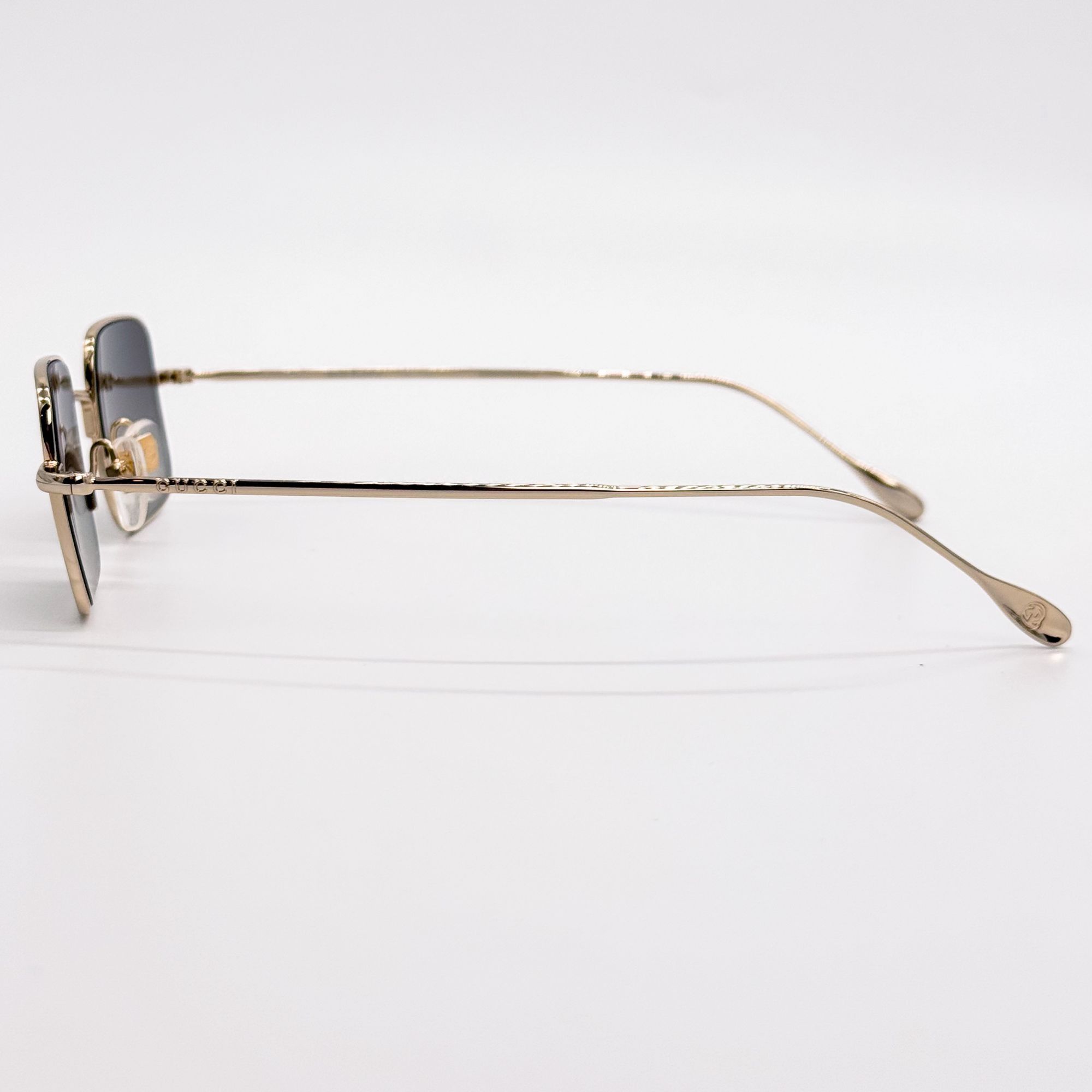 Gucci NEW GUCCI SUNGLASSES GG1813S 001 GOLD/GRAY WOMEN EYEWEAR GUC Size ONE SIZE - 8 Thumbnail